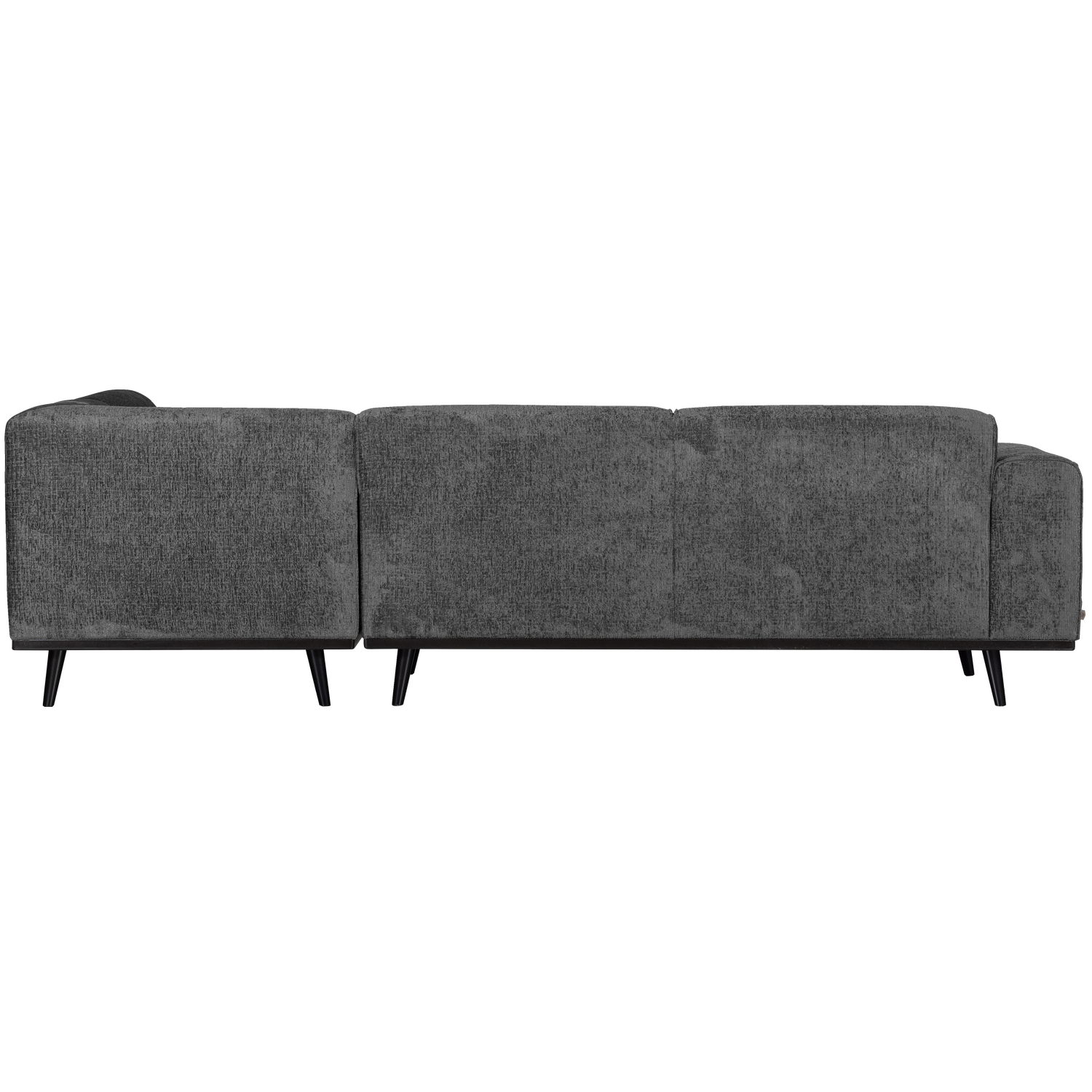 Statement hoekbank rechts chenille velvet terra
