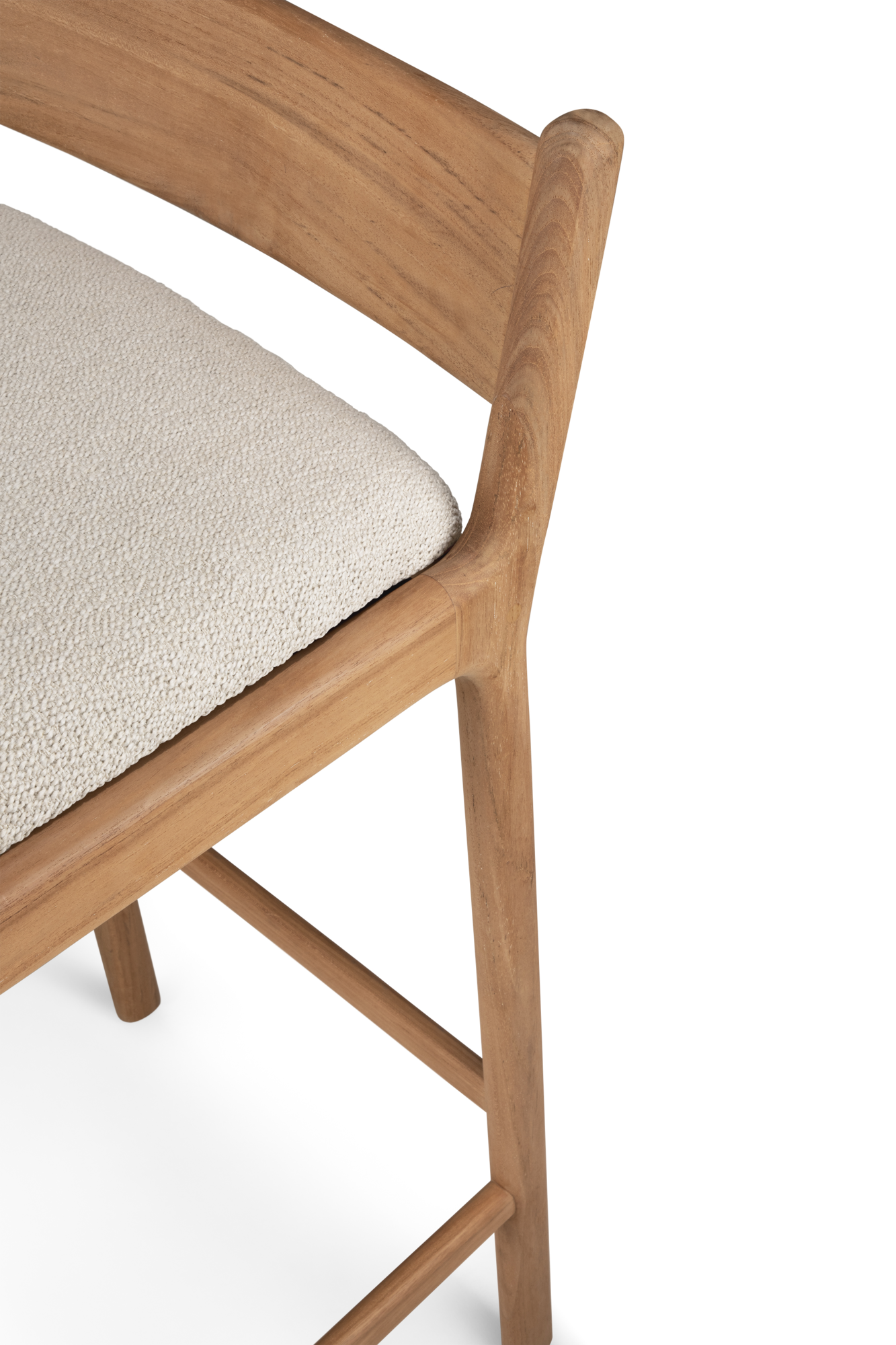 Jack outdoor barkruk - teak