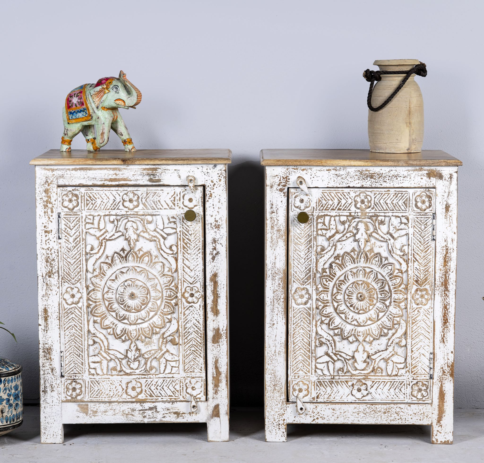 Kum - Vintage Nachtkastjes Set 72cm