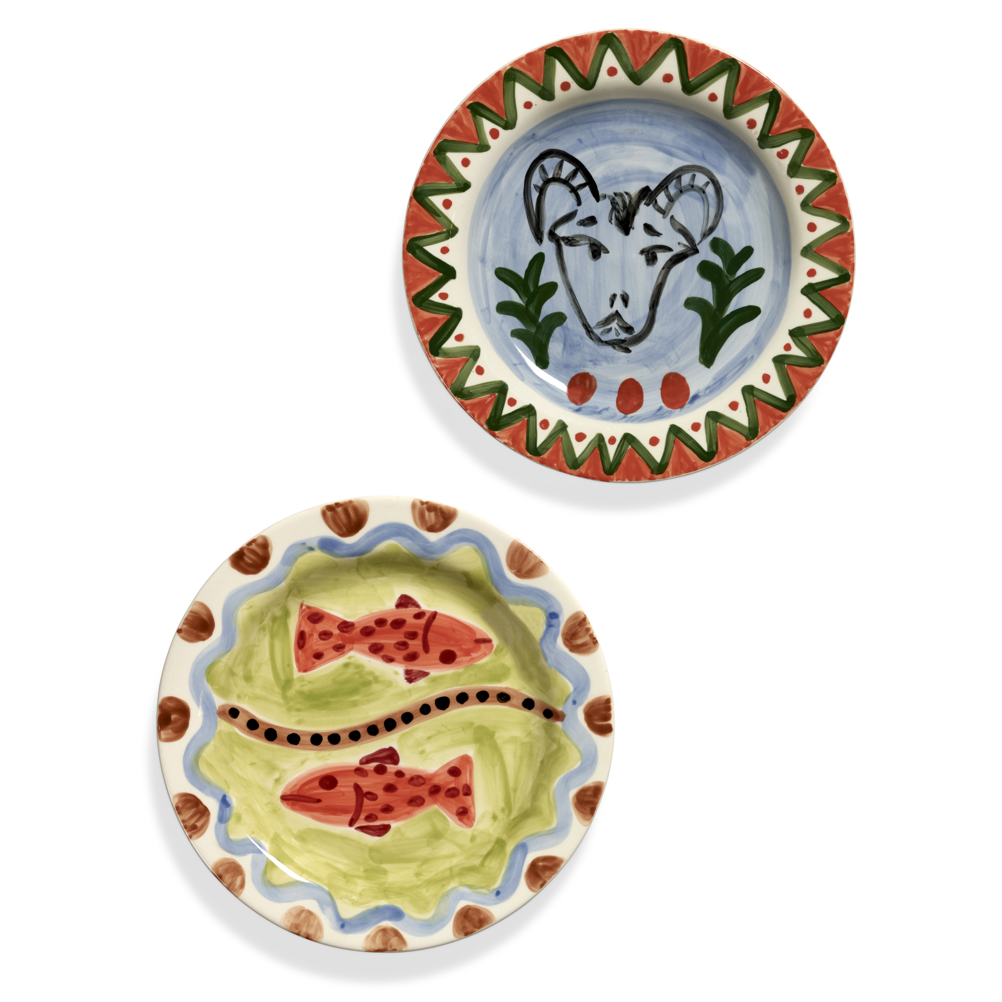 Serax Servies dinerbord mix The Lovers - set van 2