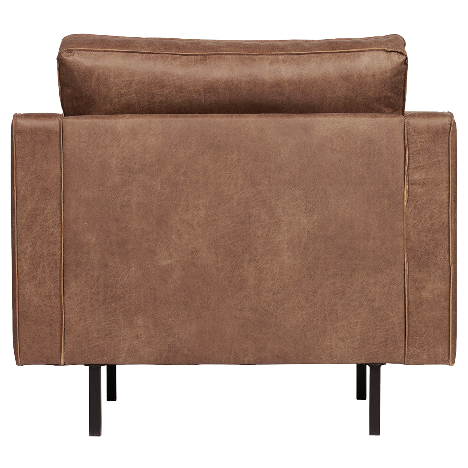 Rodeo classic fauteuil ribstof roestbruin
