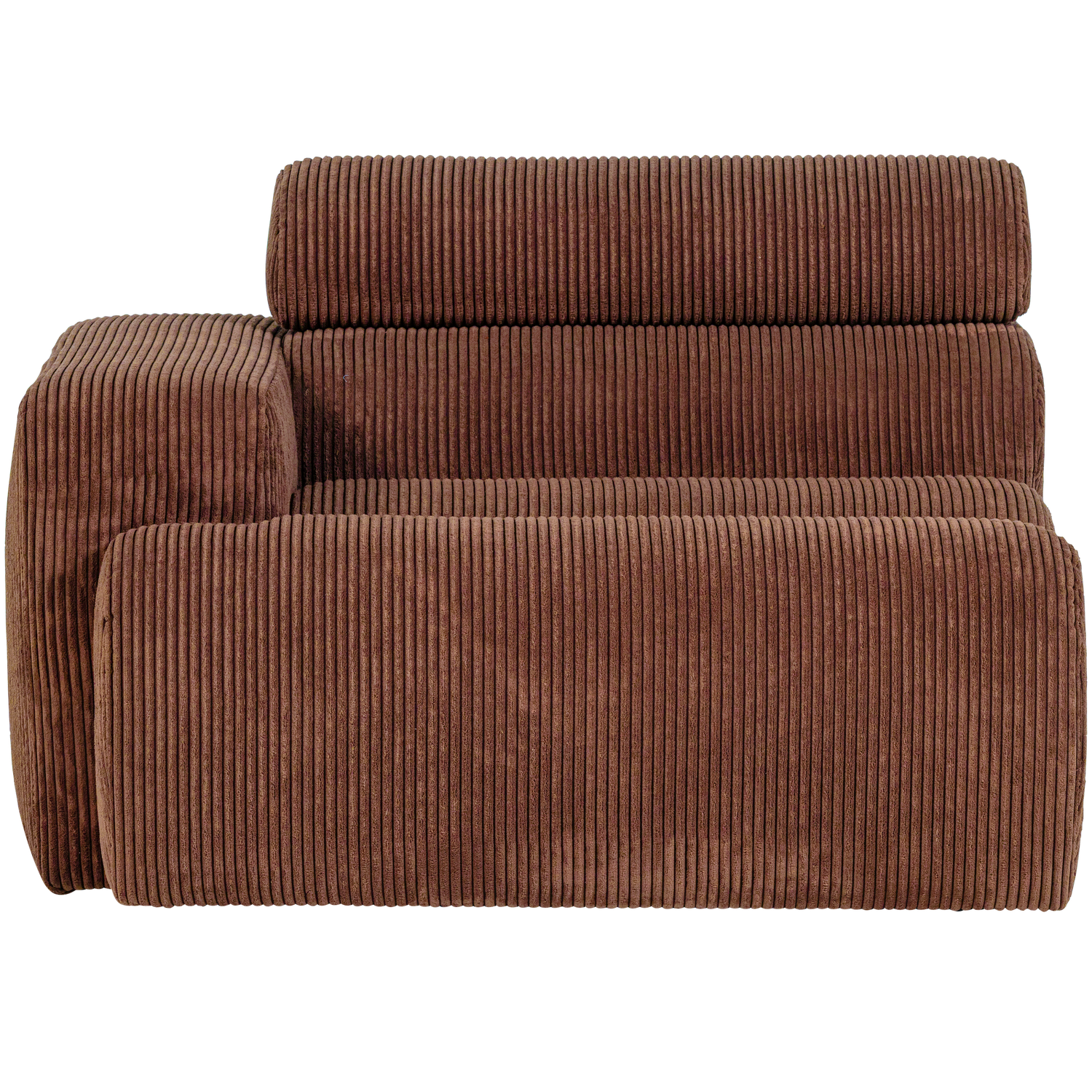 Novi 1-zits element arm links boucle karamelbruin