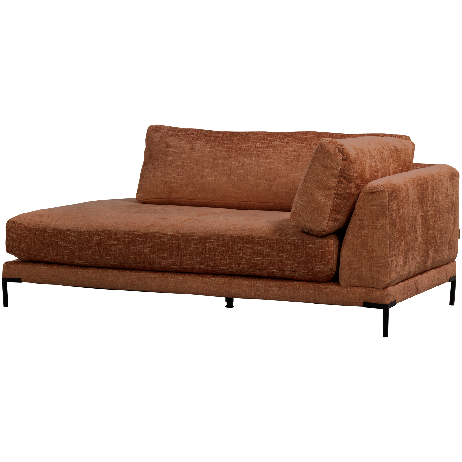 Couple lounge element rechts roest melange