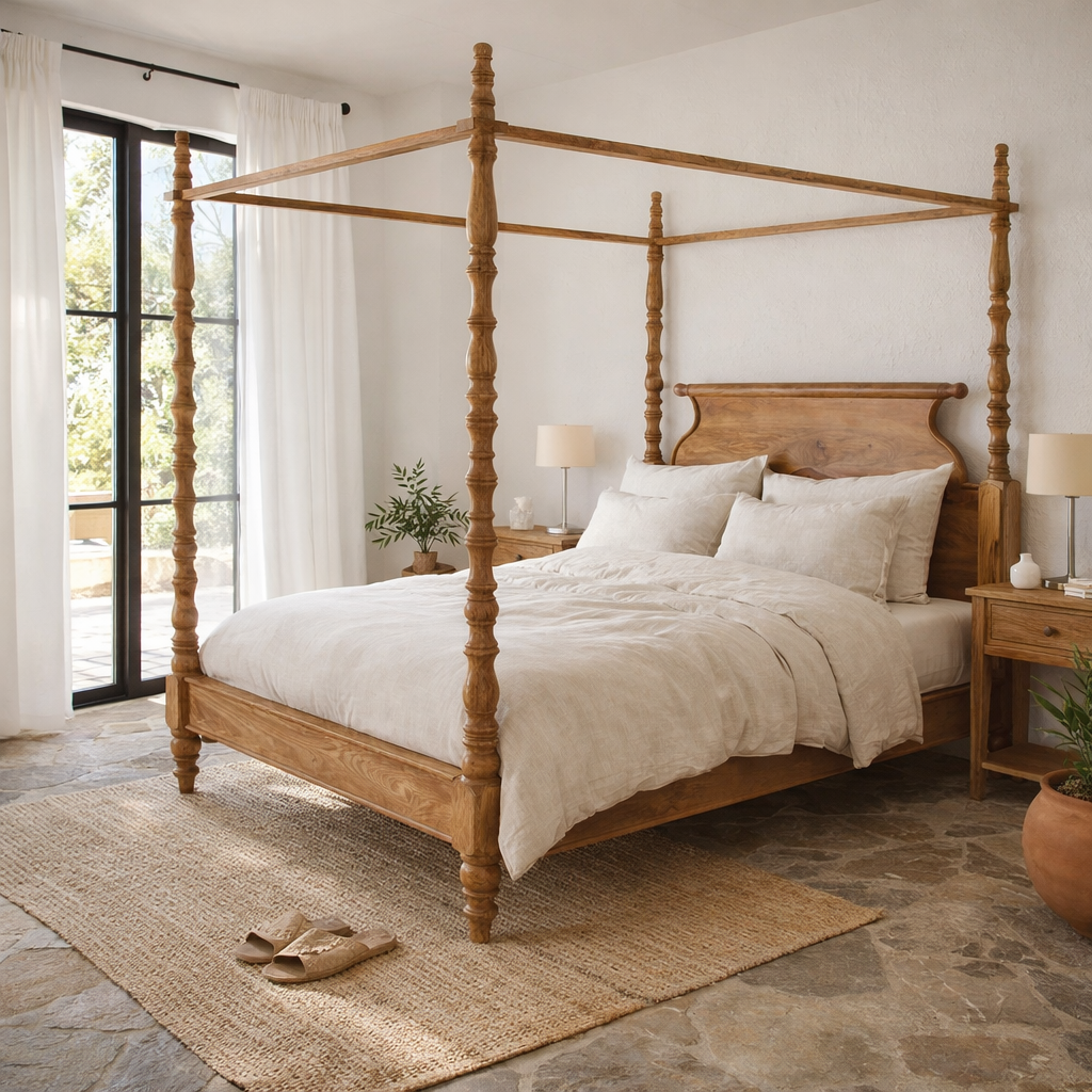 Bistar Natural - Mangohouten Hemelbed