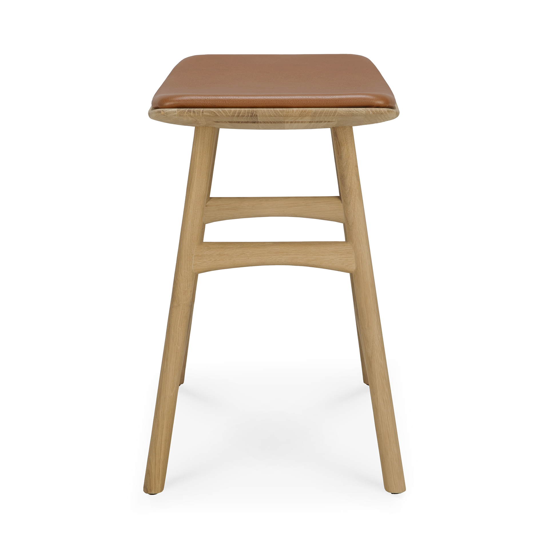 Ethnicraft - Osso eettafel kruk 45 - eiken/eiken zwart
