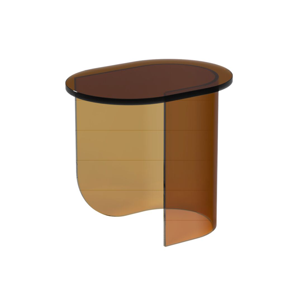 Bijzettafel Plateau glas