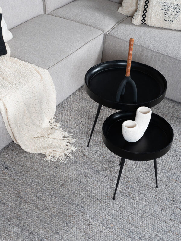 Vloerkleed Stone Licht Grijs 
