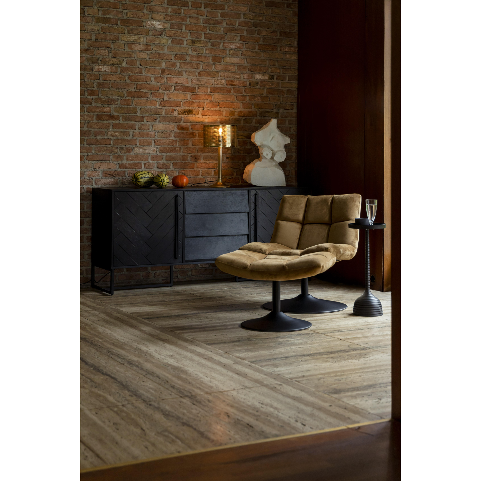 Hocker Bar velvet
