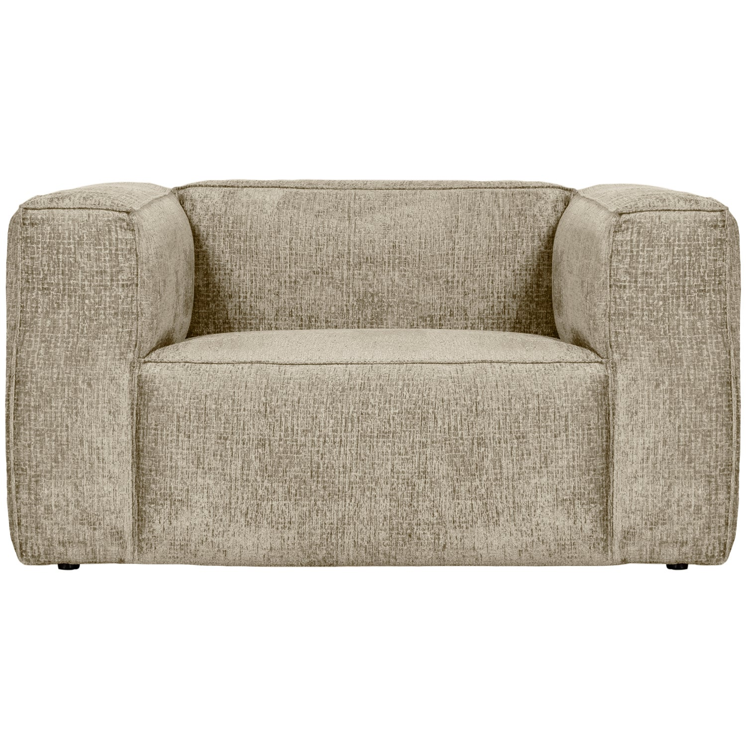 Bean fauteuil chenille velvet naturel