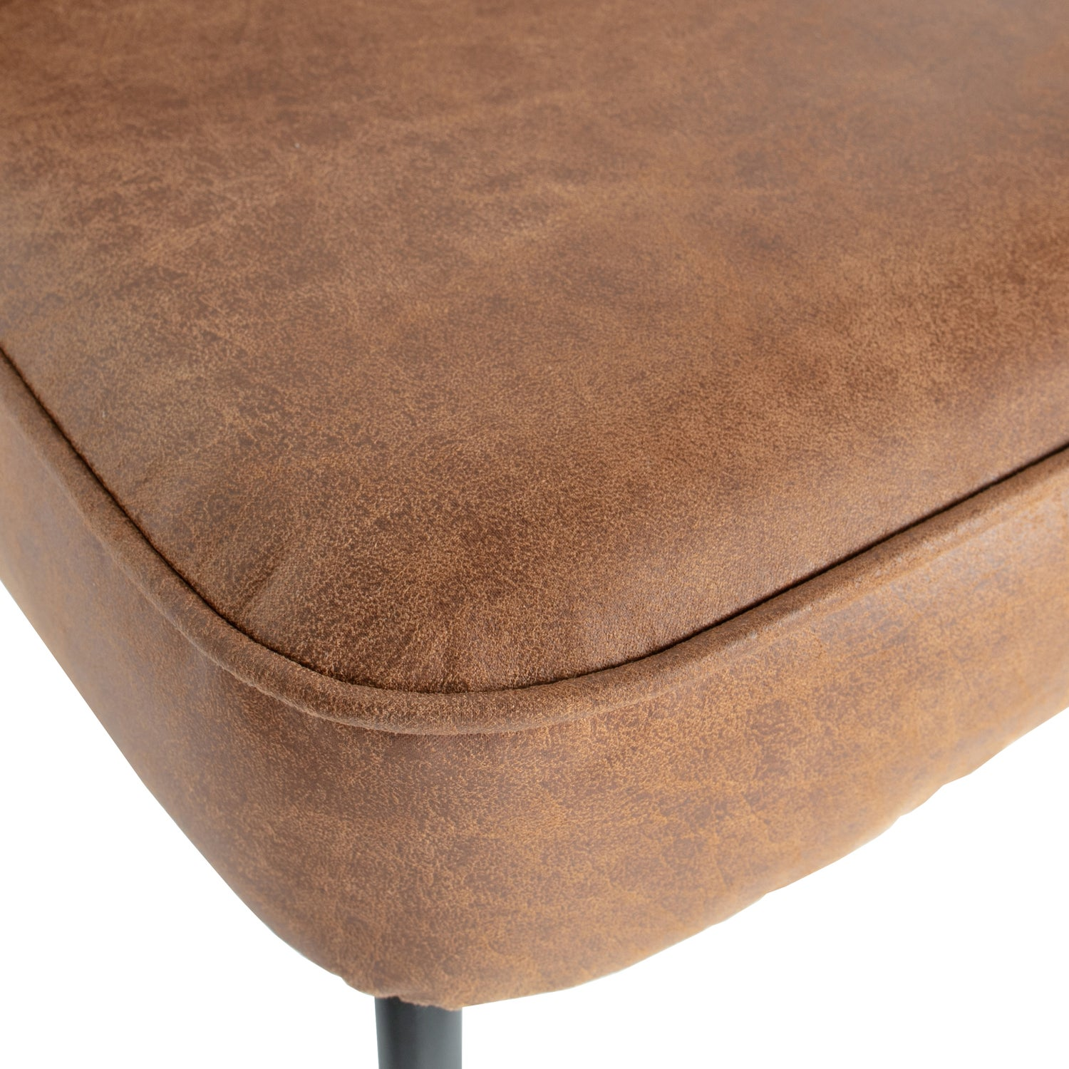 Vogue eetkamerstoel structure velvet brass