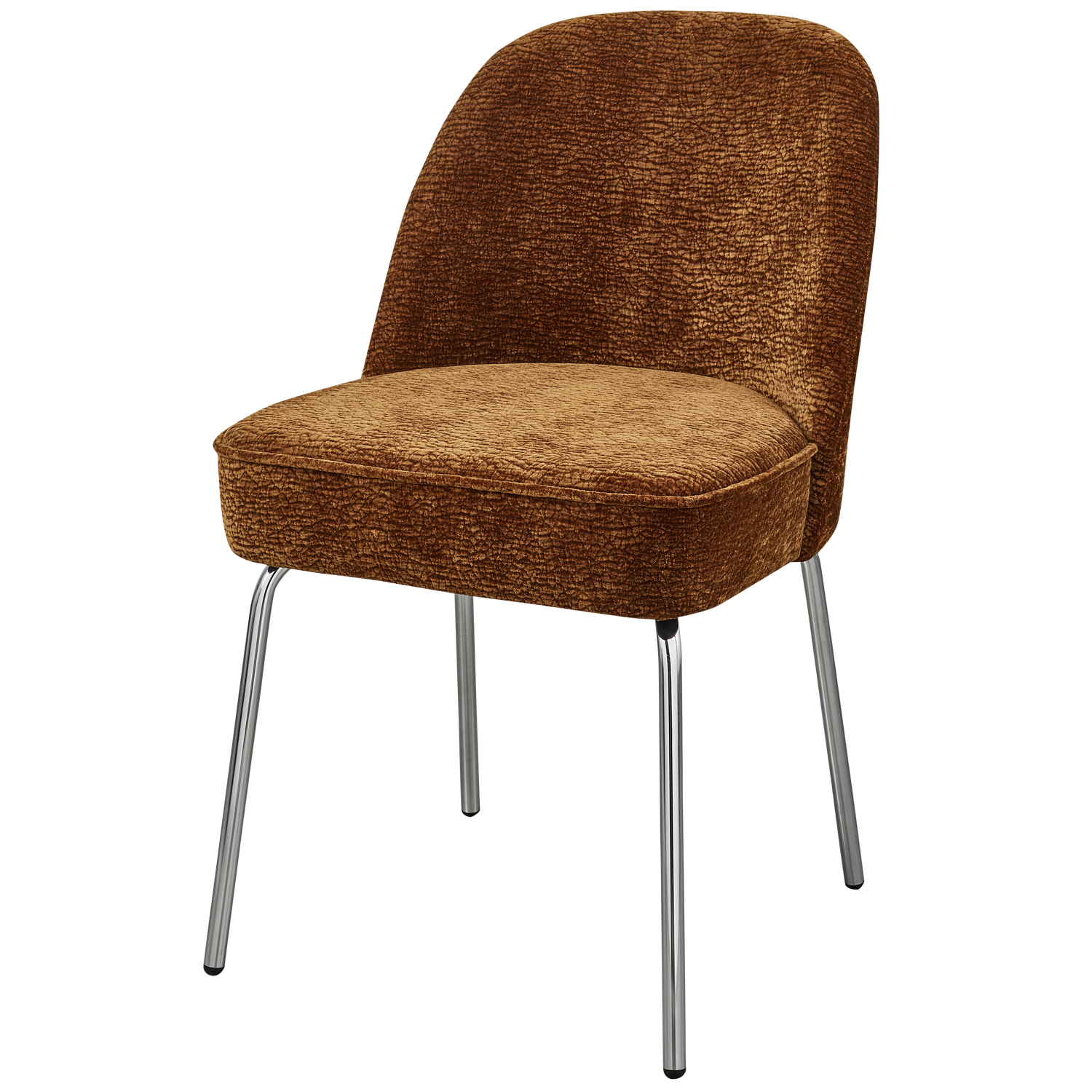 Vogue eetkamerstoel structure velvet brass