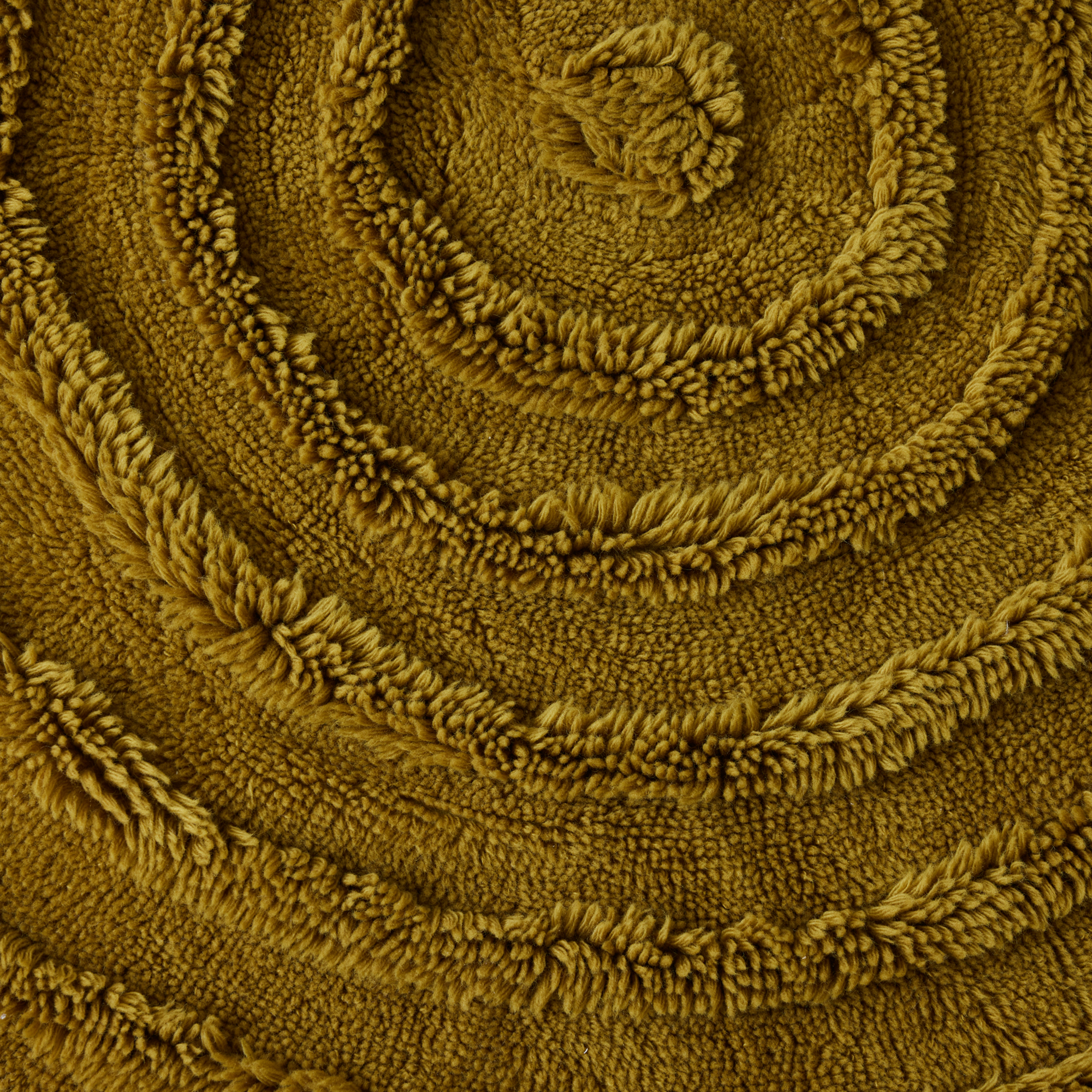 HKliving Vloerkleed Round woolen Seaweed