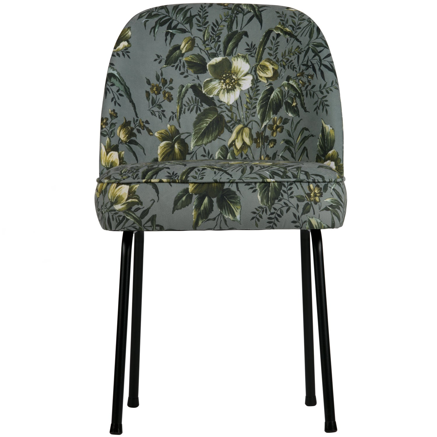 Vogue eetkamerstoel structure velvet brass