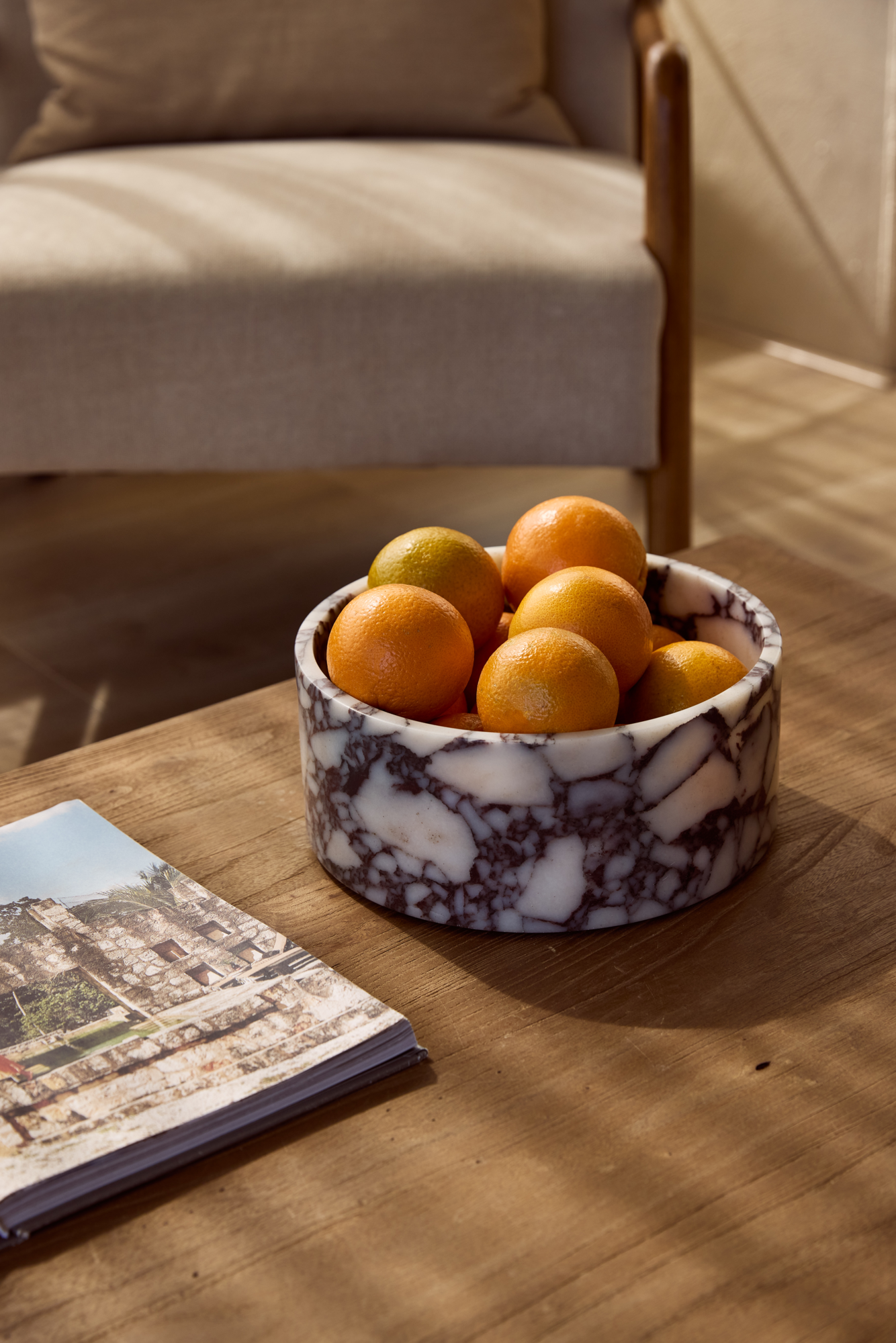 Calacatta fruitschaal