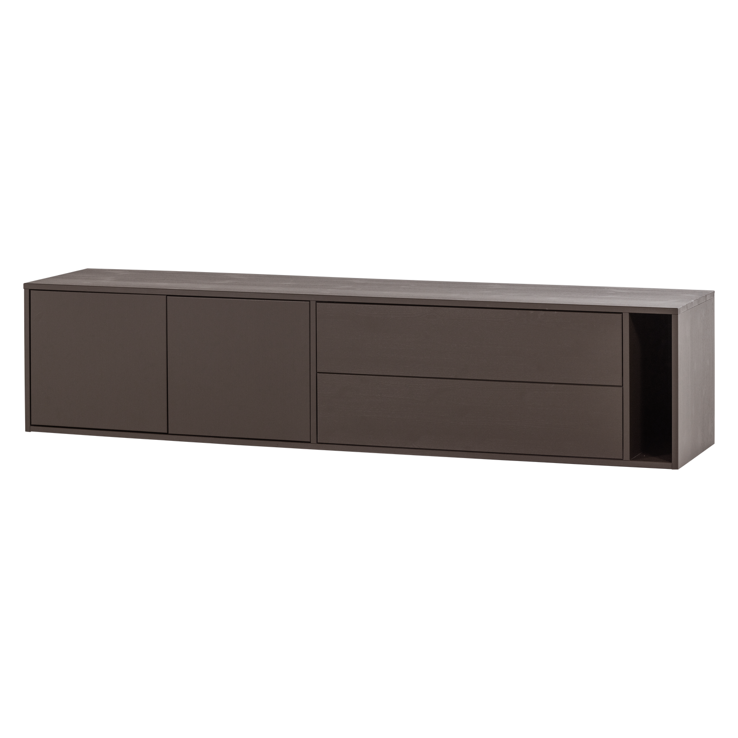 Settle down tv meubel 200 cm grenen middenbruin [fsc]