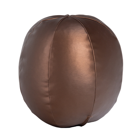 Rodeo bal kussen klein metallic naturel