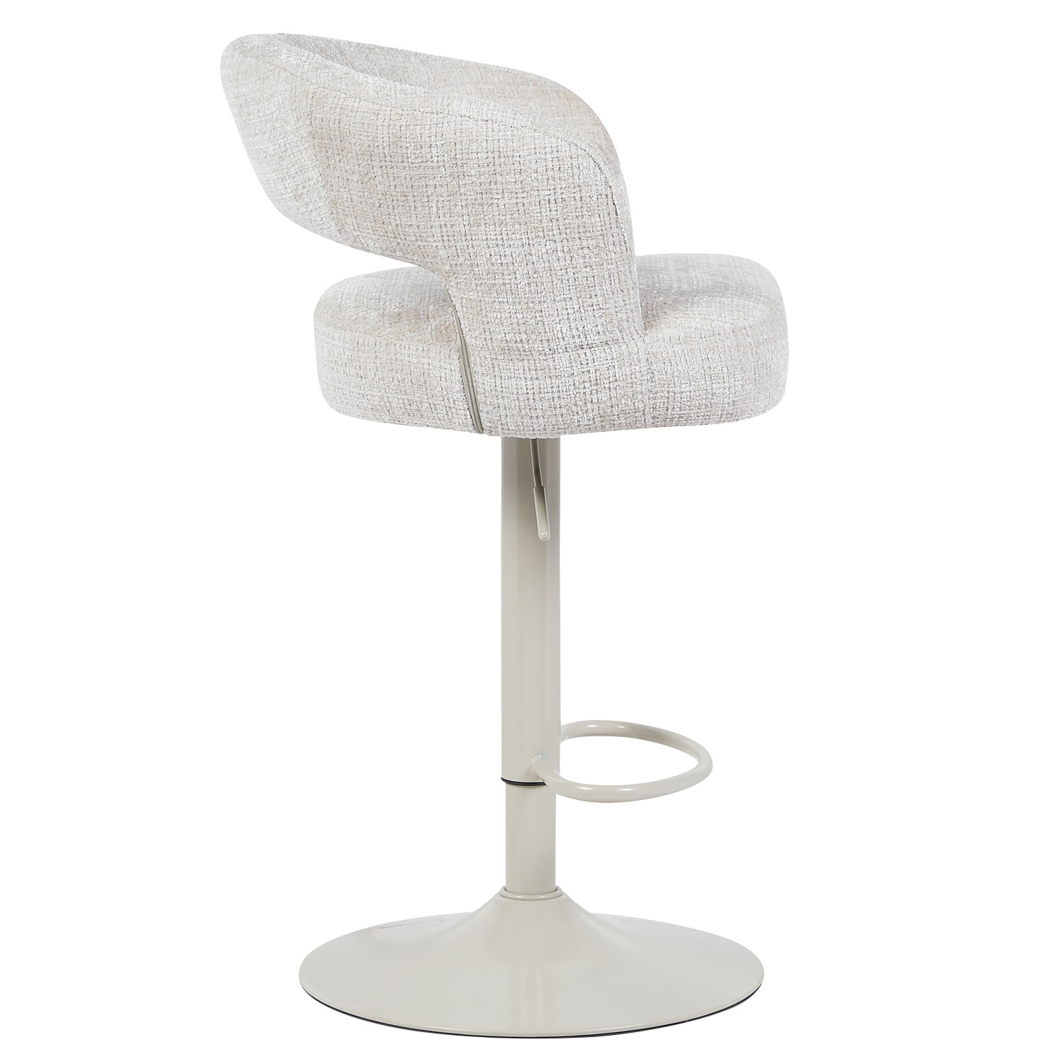 Barkruk Vince - Beige onderstel
