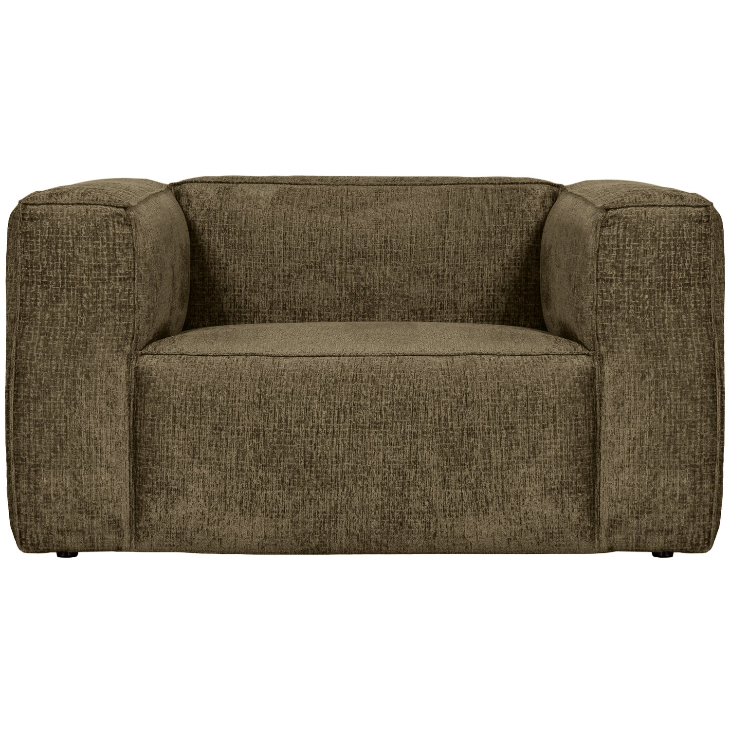Bean fauteuil chenille velvet naturel