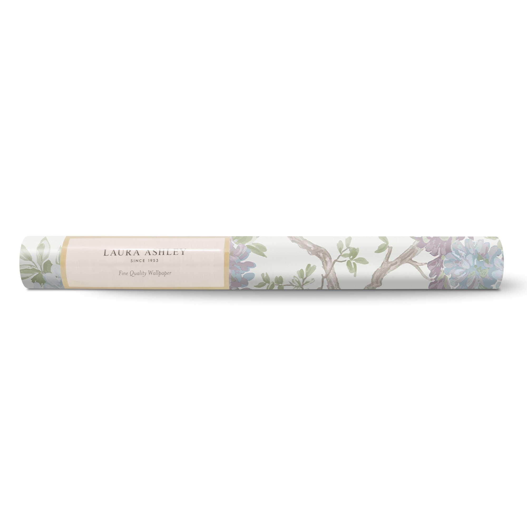 vliesbehang laura ashley wisteria garden pale iris