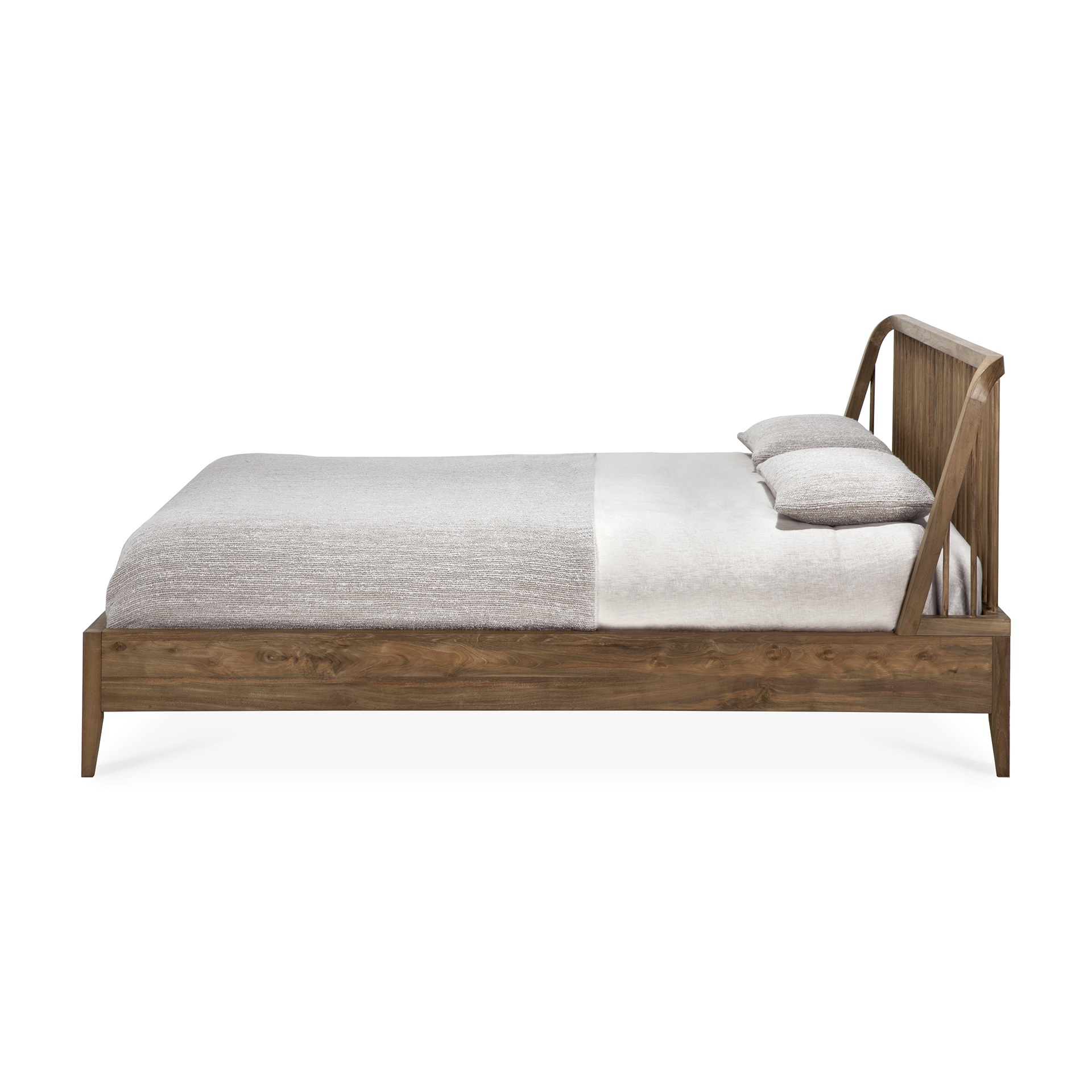Ethnicraft bed Spindle reclaimed teak 180x200 cm