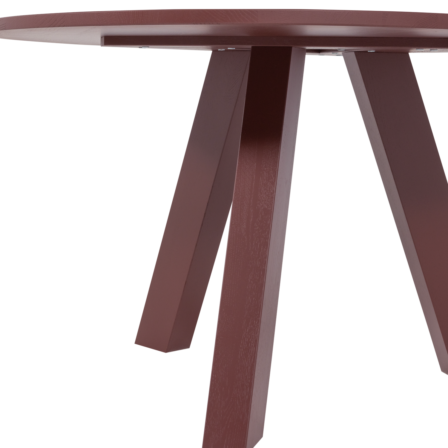 Rhonda eettafel o129 cm eiken middenbruin [fsc]