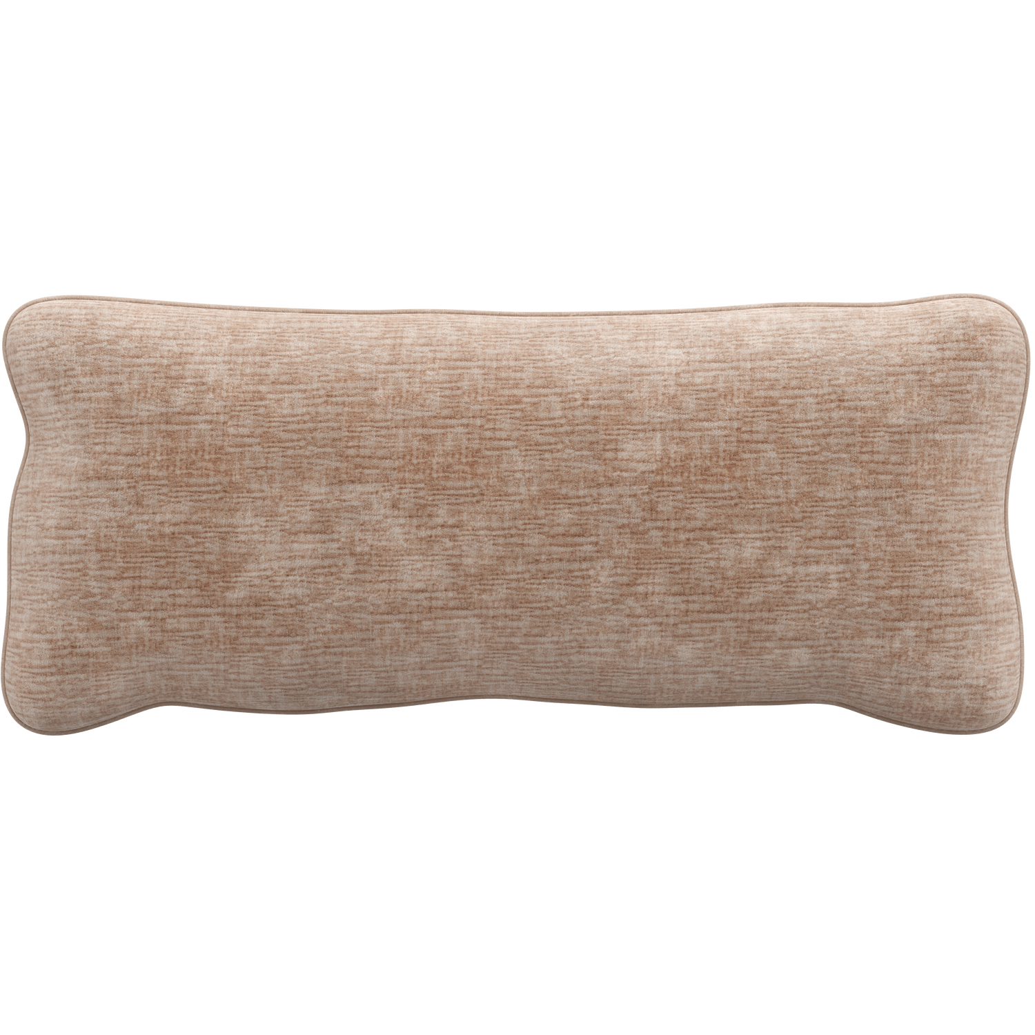 Bean kussen chenille velvet perzikroze