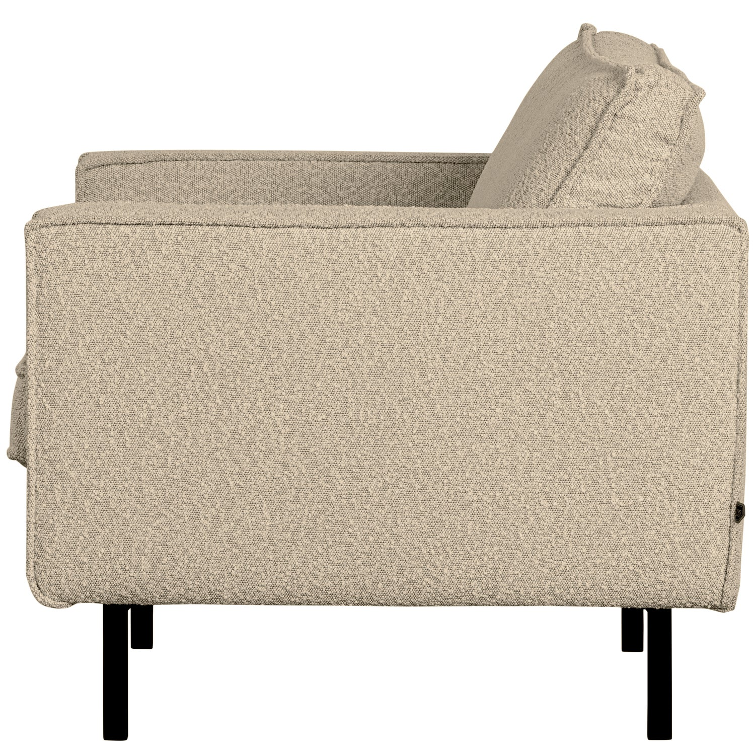 Rodeo fauteuil structure velvet frost