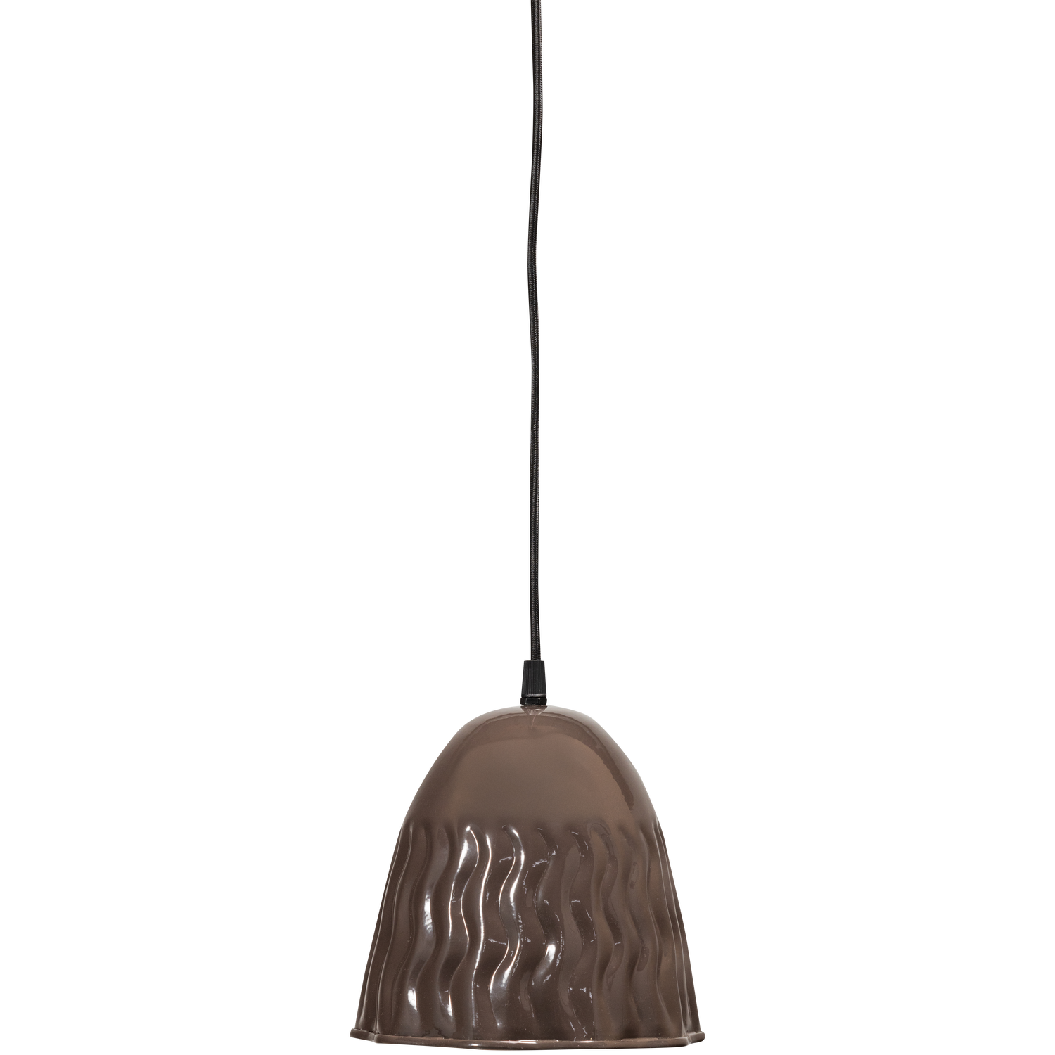 Arleso hanglamp metaal oranje/bruin