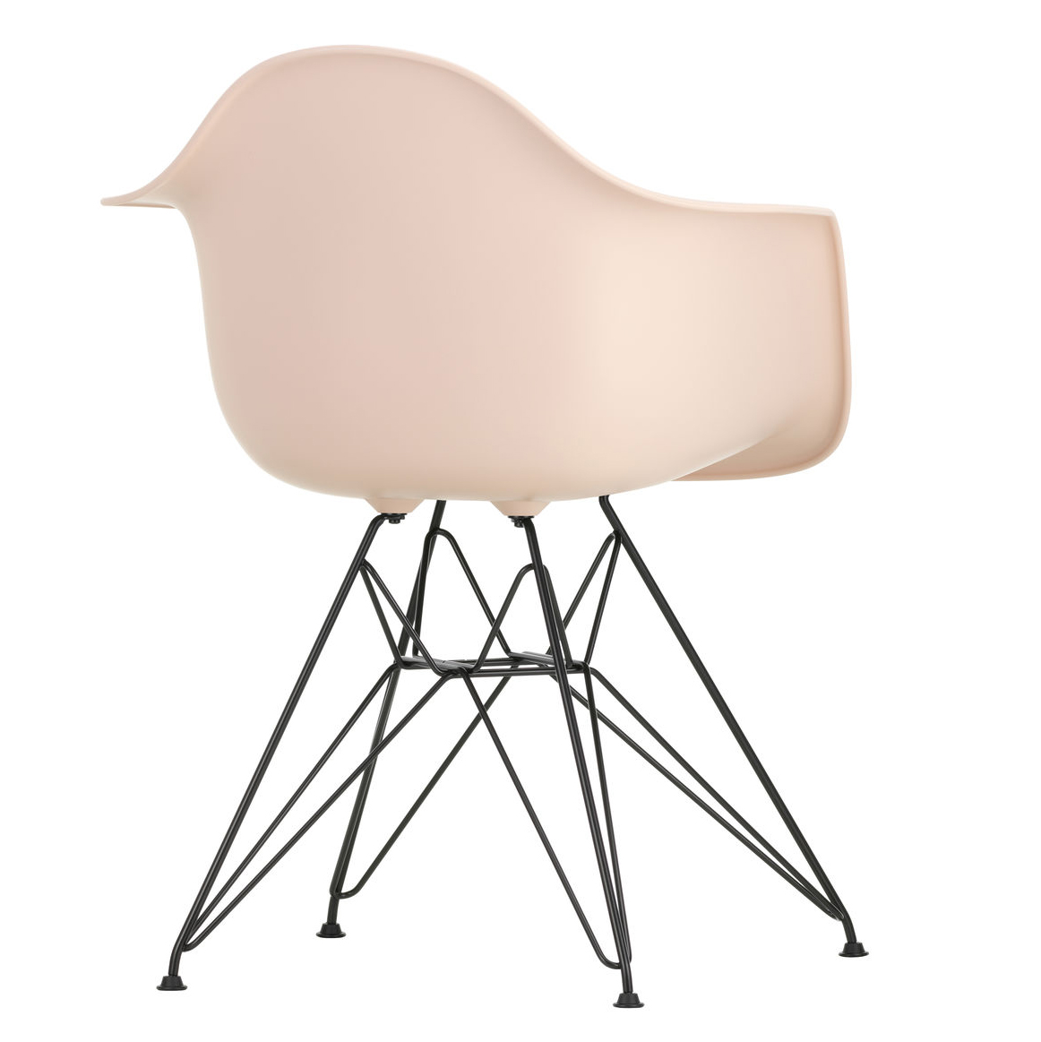 Vitra Eetkamerstoel DAR RE zwart