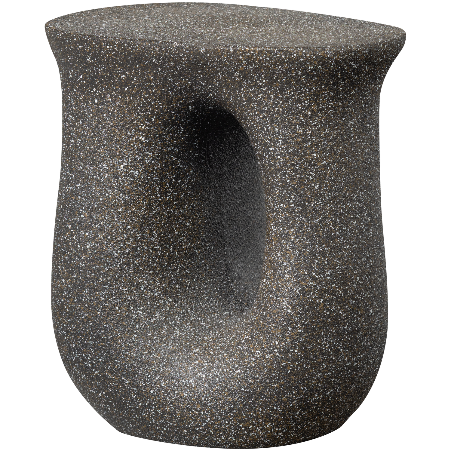 Moson bijzettafel met spikkels beige