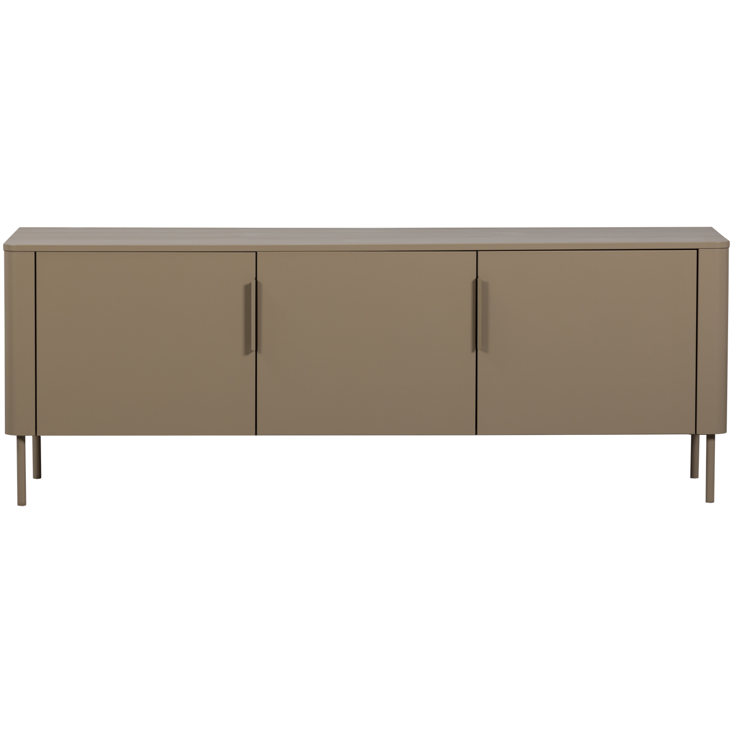 Gunnar tv meubel 154 cm grenen mud [fsc]