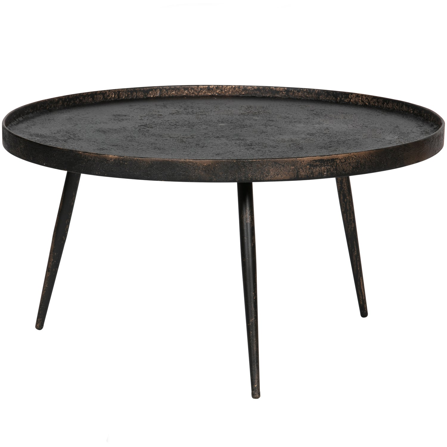 Bounds bijzettafel xl hout/metaal naturel 40xo76 cm