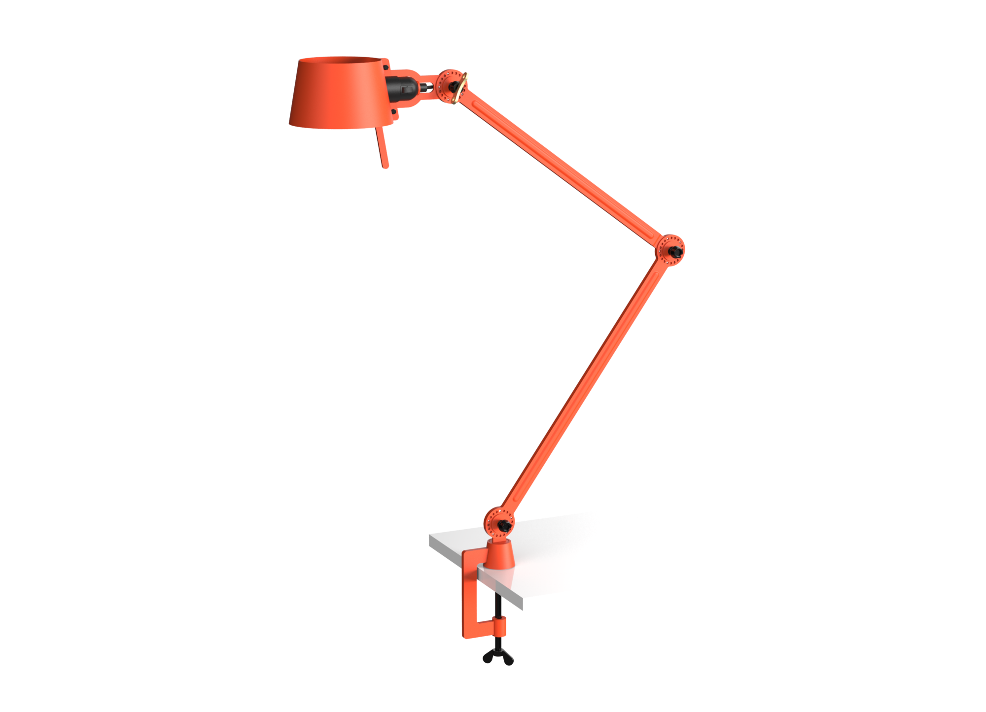 Tonone bureaulamp Bolt 2 arms Clamp