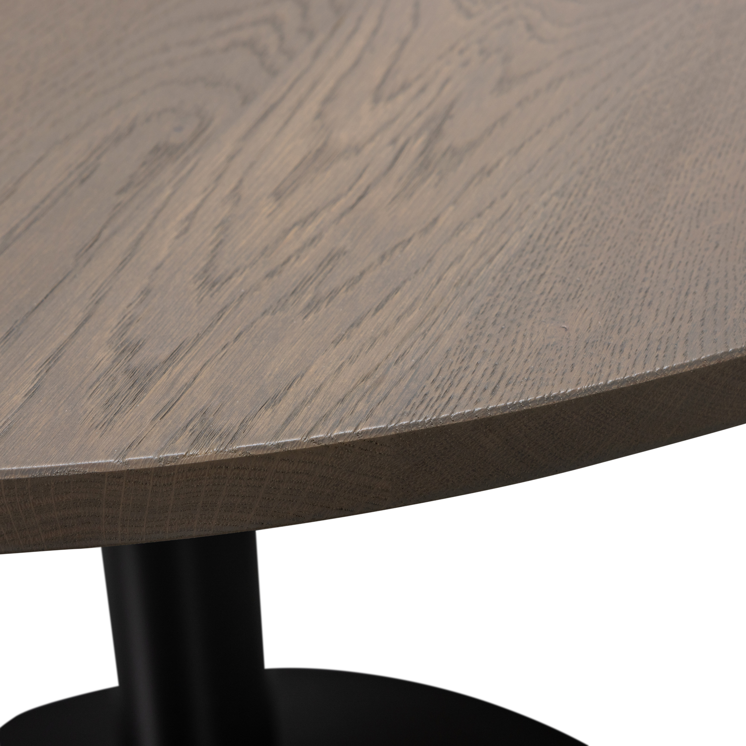 Tablo eettafel ovaal vl 220x90cm pebble grey/zwart [fsc]