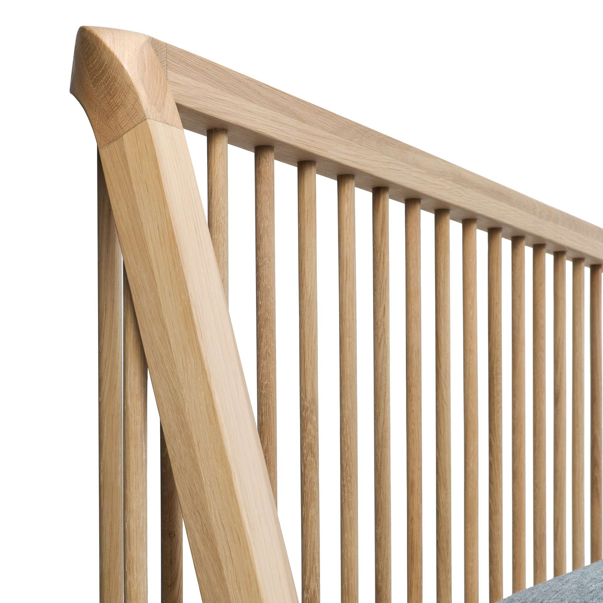 Ethnicraft bed Spindle Oak 160x200