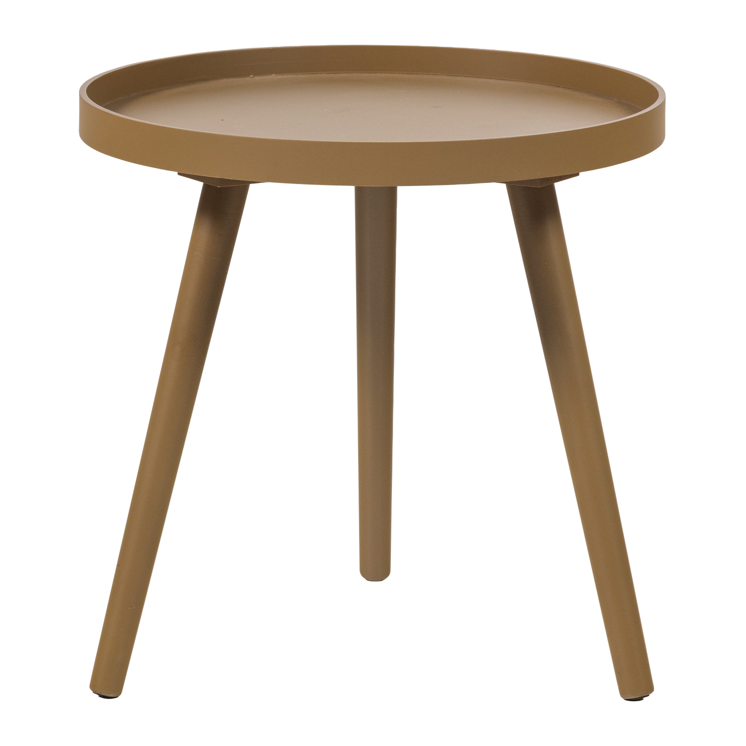 Sasha bijzettafel o41 cm hout honinggeel [fsc]