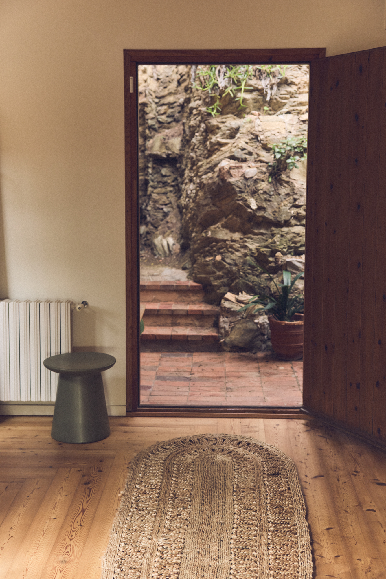 Soleil jute runner oval (60x165cm)