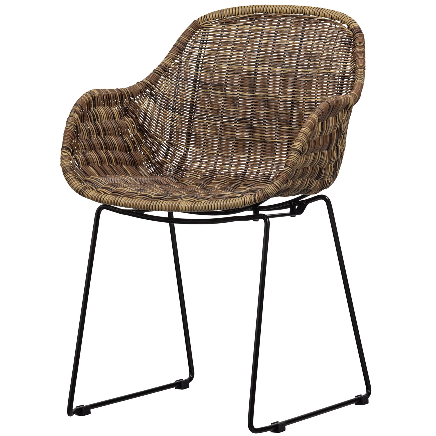 Willow tuinstoel naturel