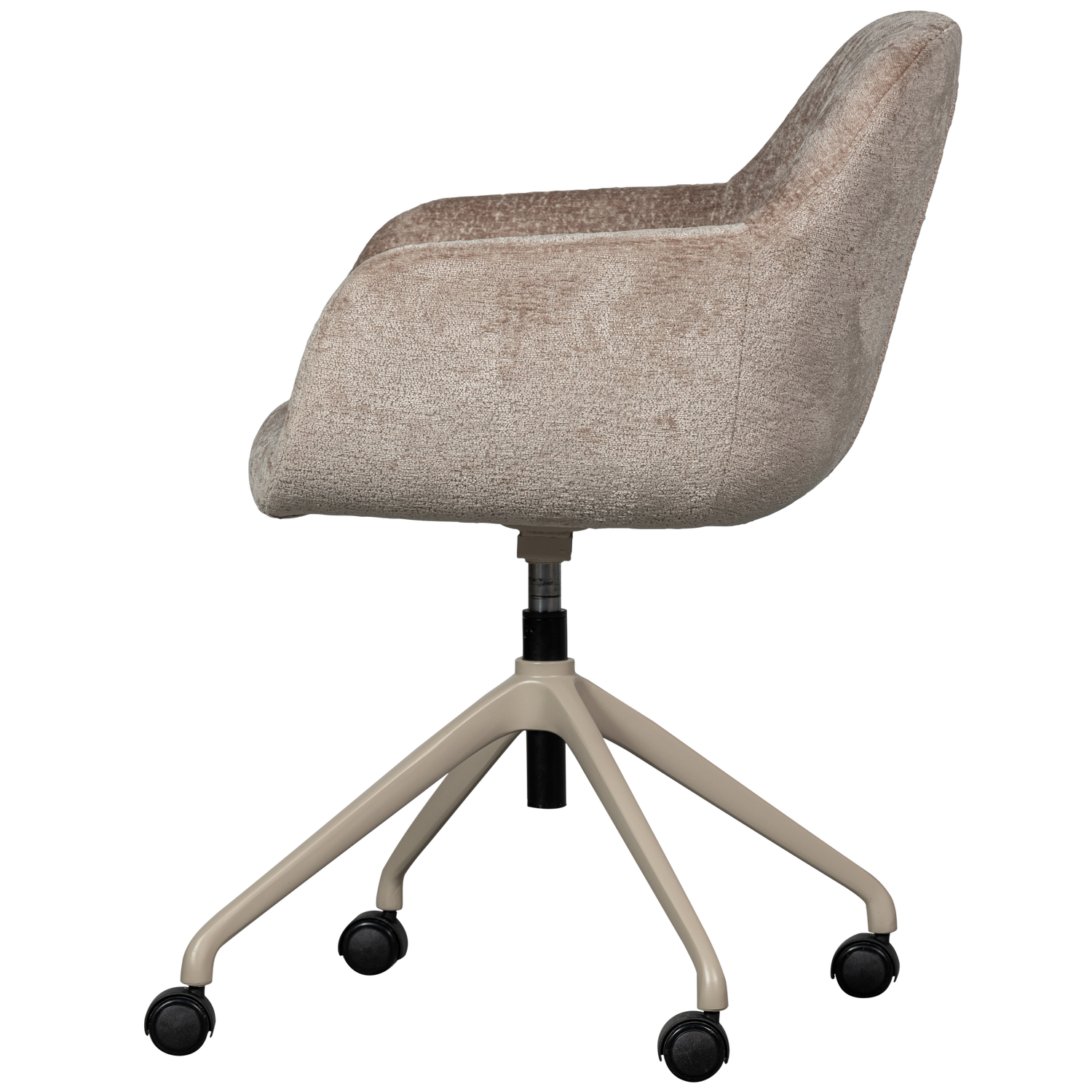 Morros bureaustoel chenille taupe