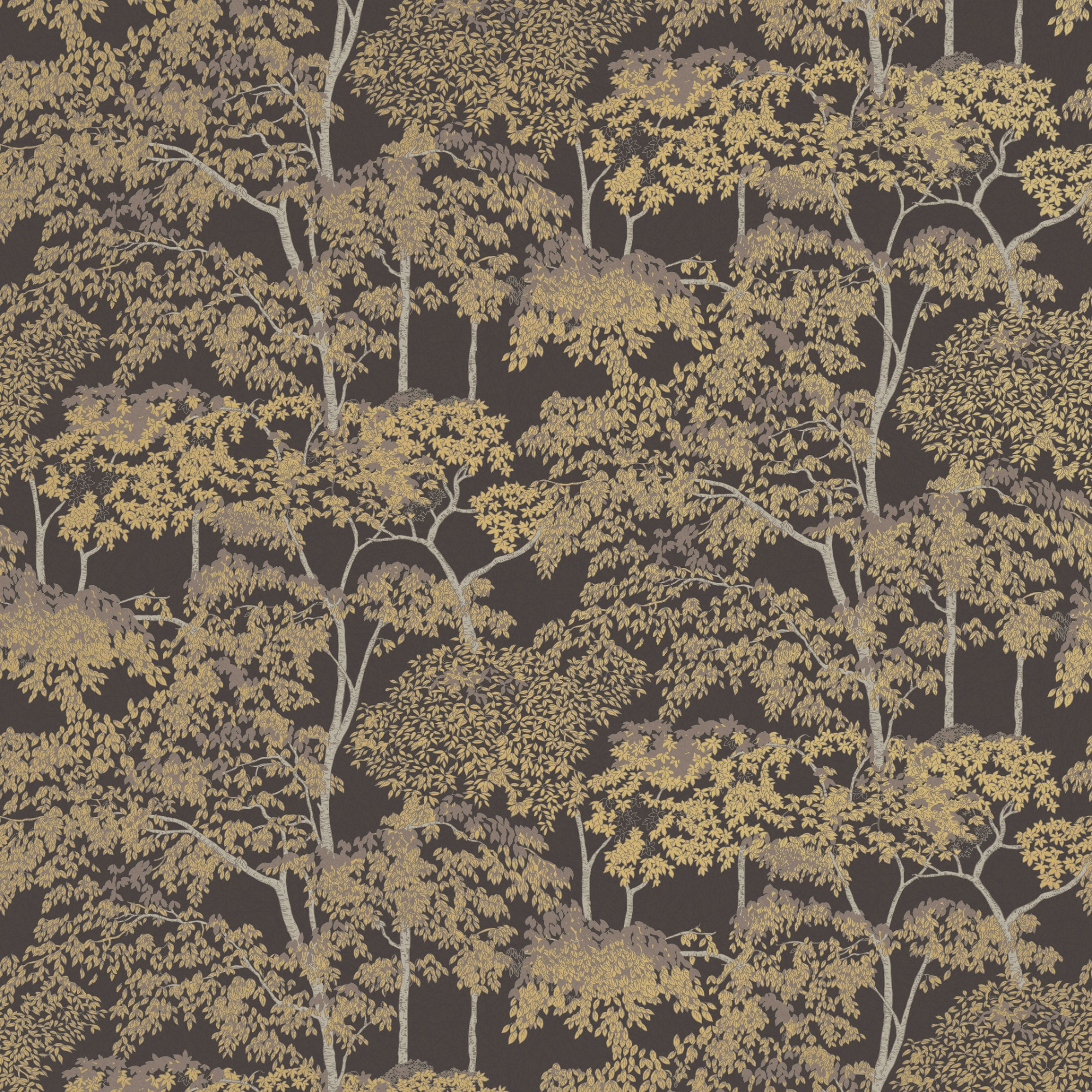 Vliesbehang Idyll tree elderton