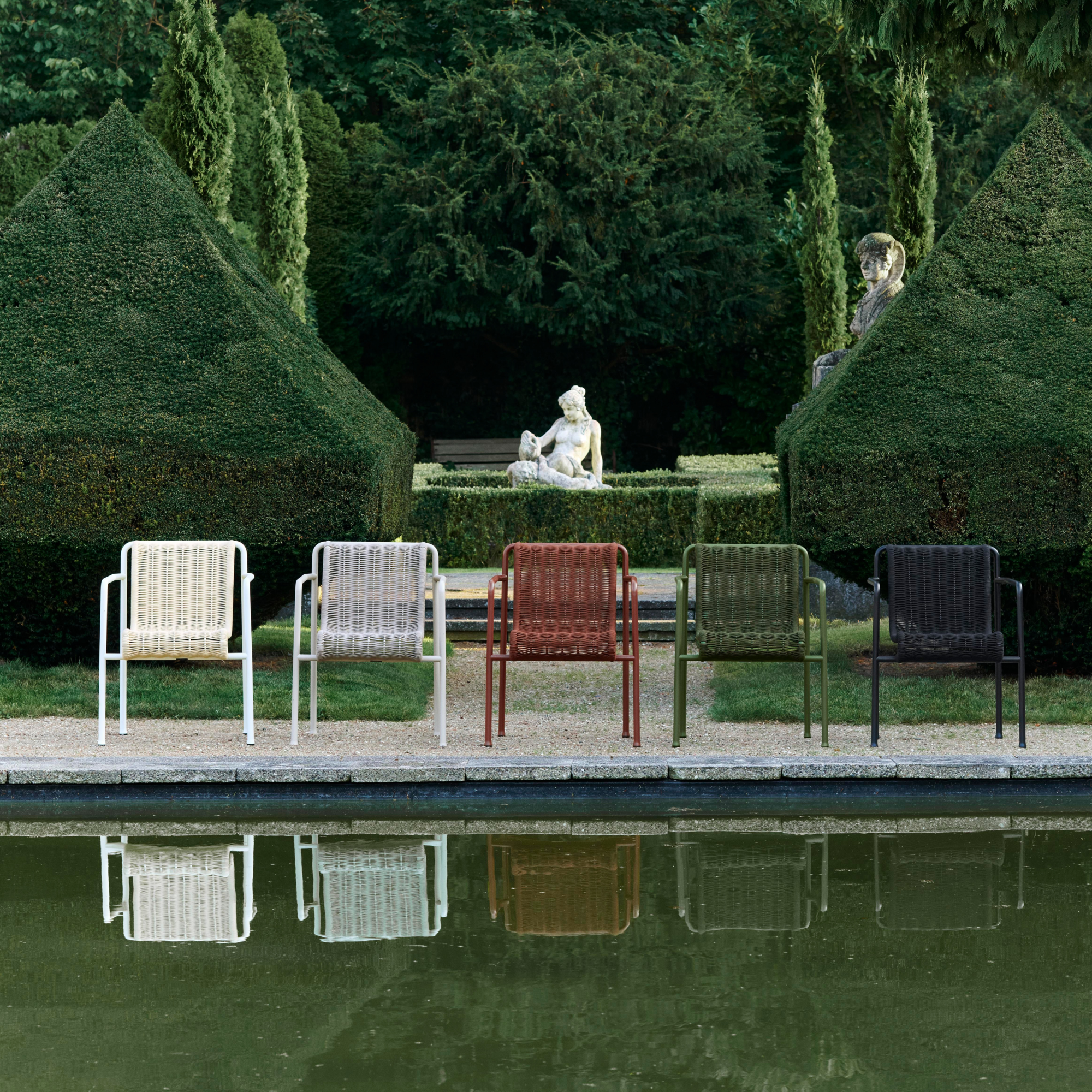 HAY Palissade Cord Dining Armchair