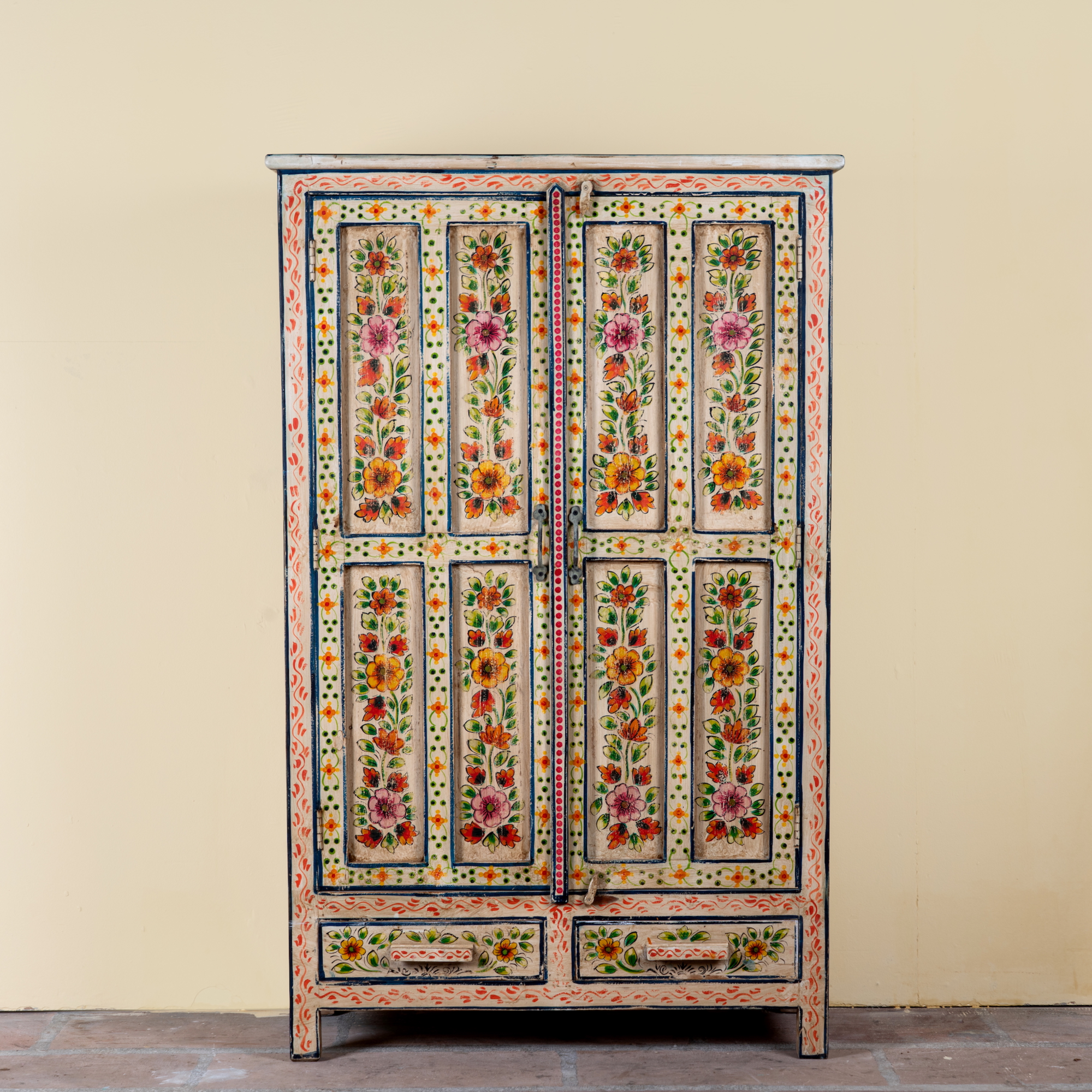 Smaya - Handbeschilderde Boho Kast 