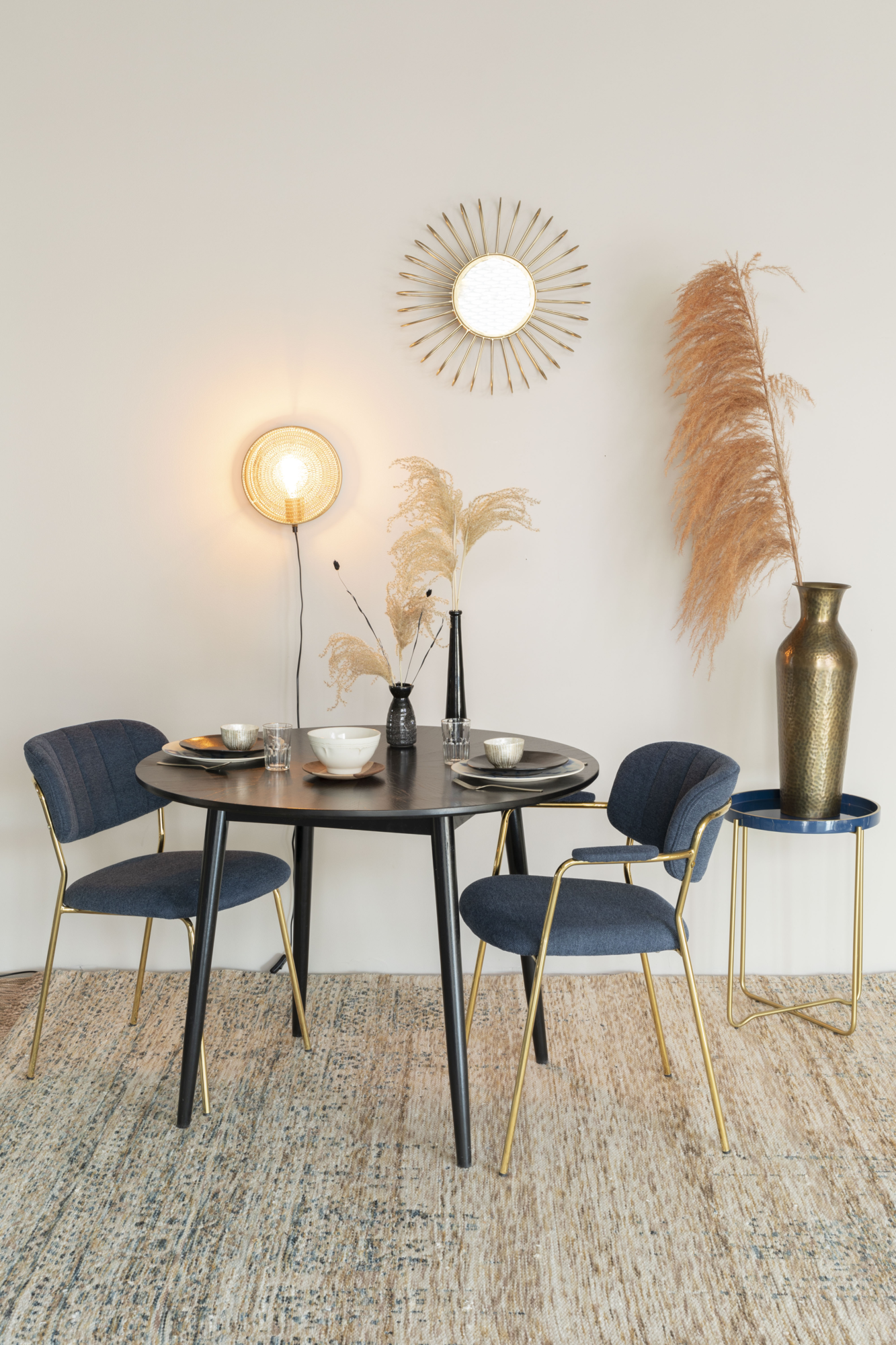 Housecraft living Fabio Eettafel Rond