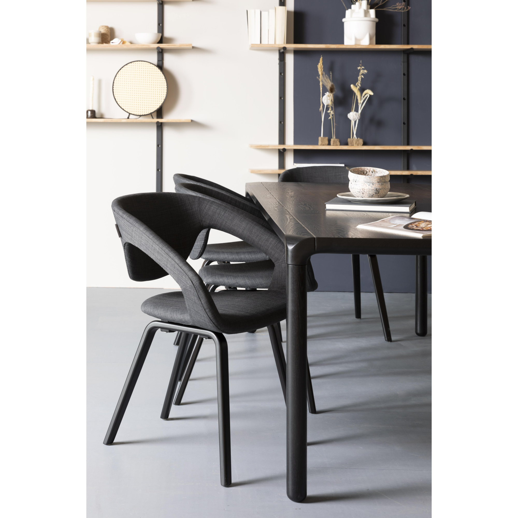 Zuiver Storm Eettafel Zwart