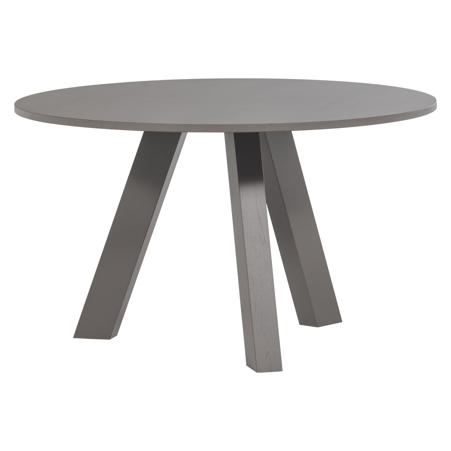 Rhonda eettafel o129 cm eiken middenbruin [fsc]