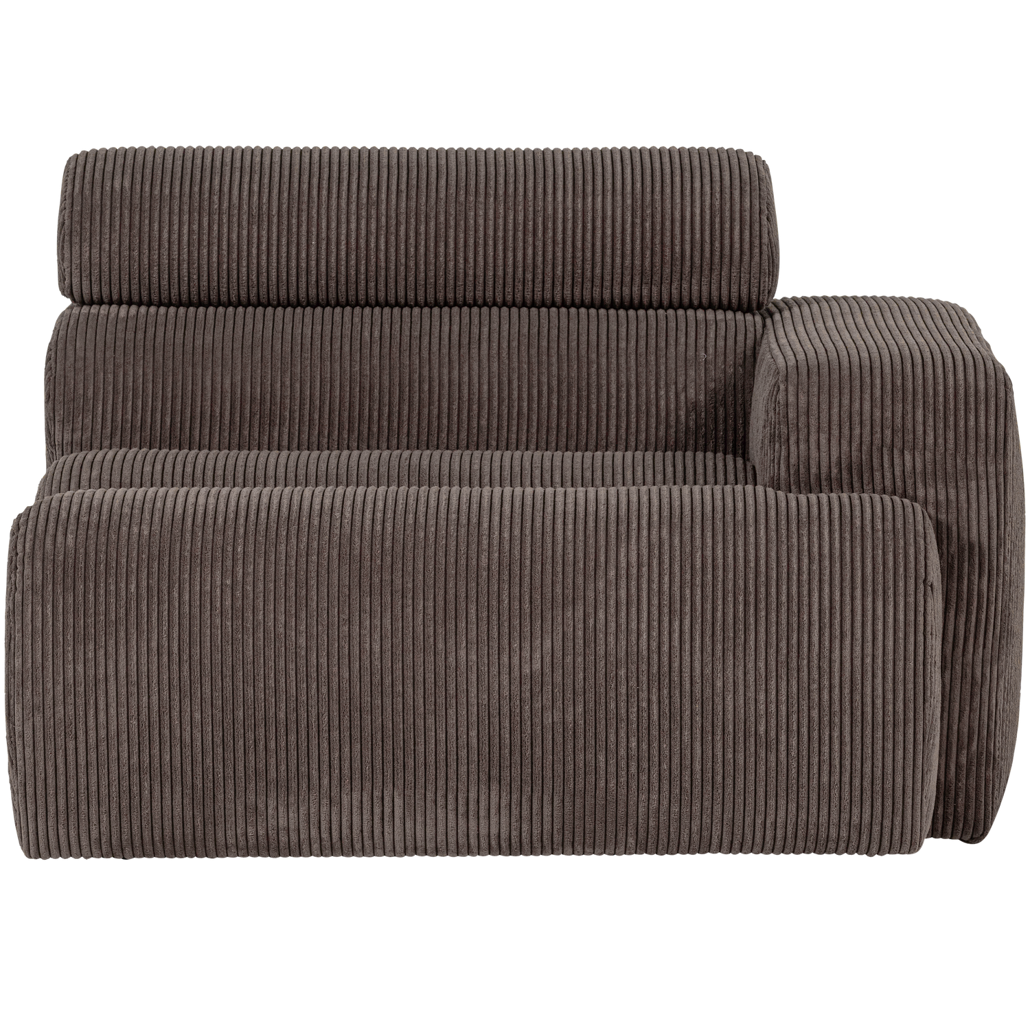 Novi 1-zits element arm links boucle karamelbruin