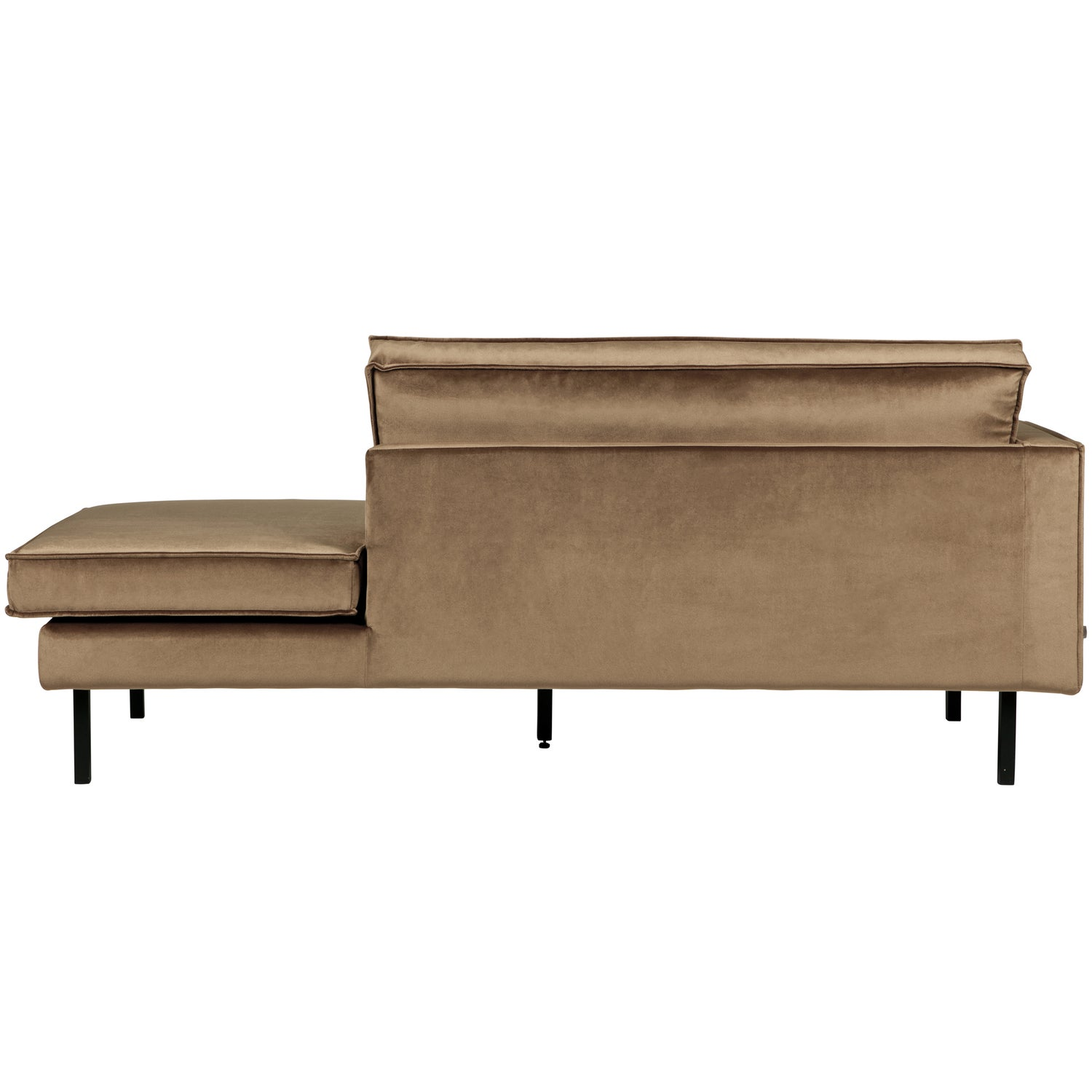 Rodeo daybed links structure velvet brass
