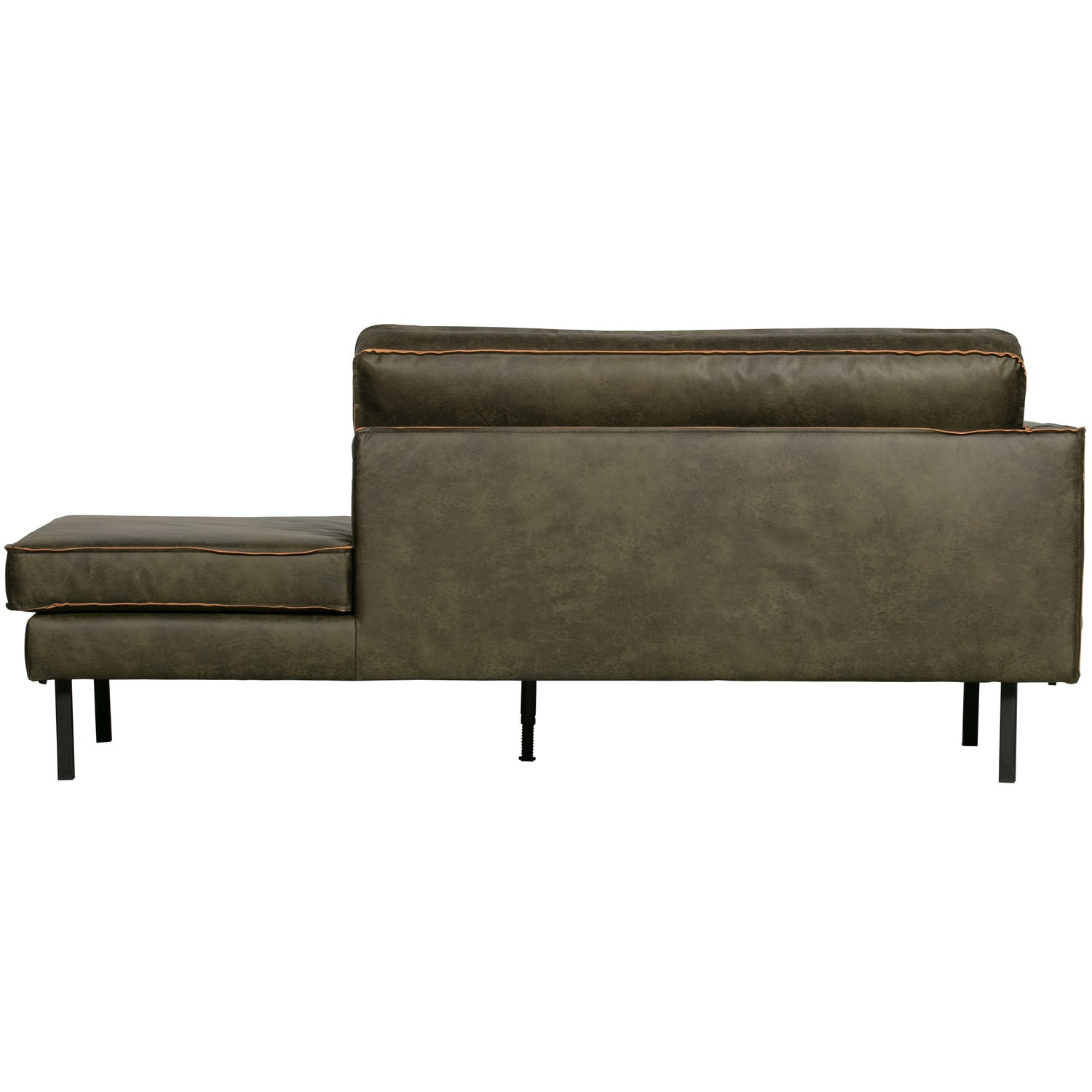 Rodeo daybed links structure velvet brass