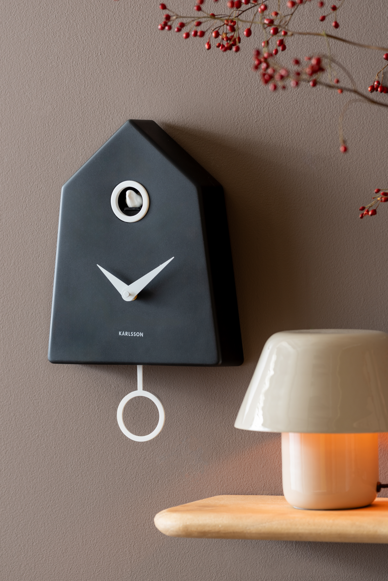 Wandklok Grafico Koekoek