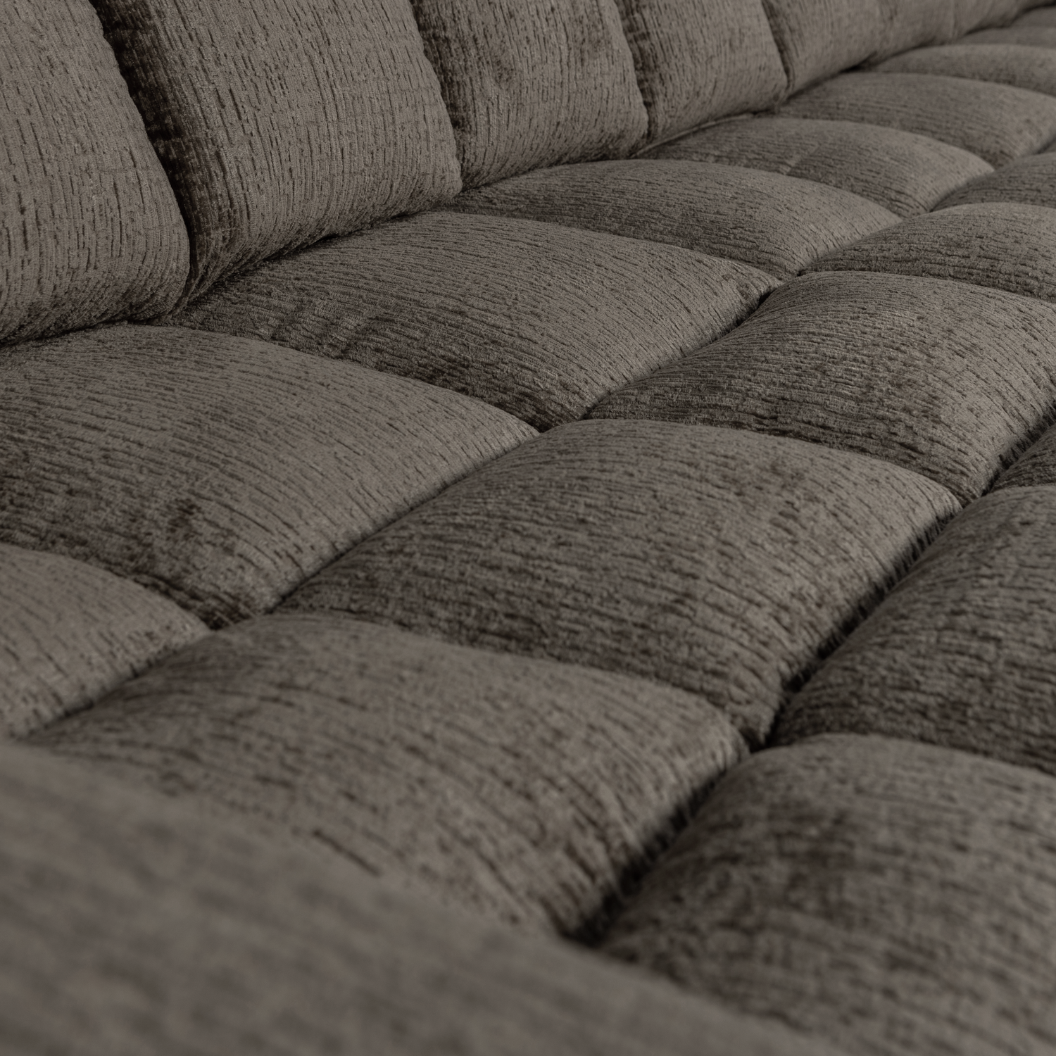 Second date chaise longue rechts ribstof terrazzo